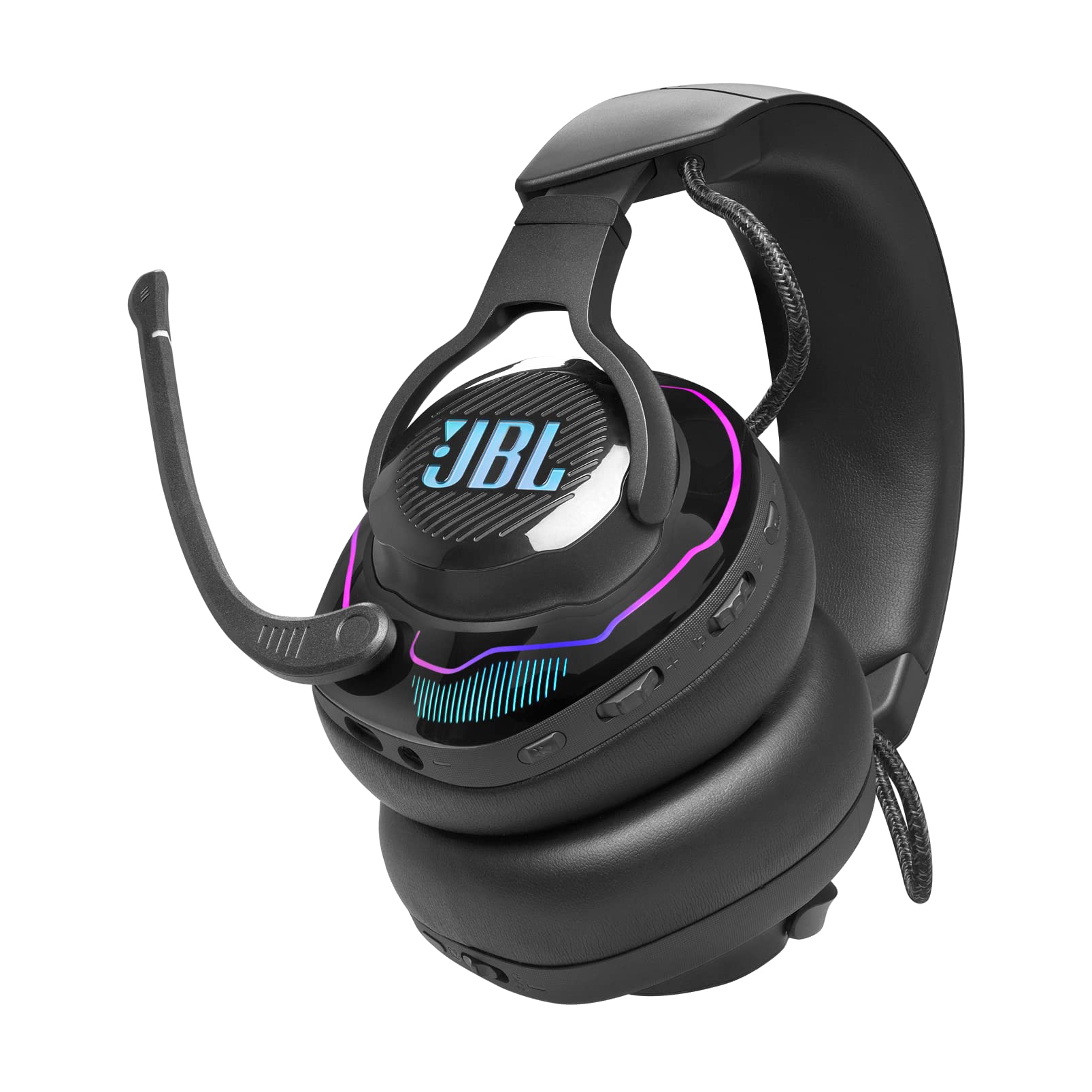 JBL Quantum 910 Wireless Gaming Headset with ANC - Noise Cancelling Bluetooth Headphones for PC, PS5, Xbox - 50mm Drivers, 40H Battery - Perfect for Gaming, Streaming & Work from Home