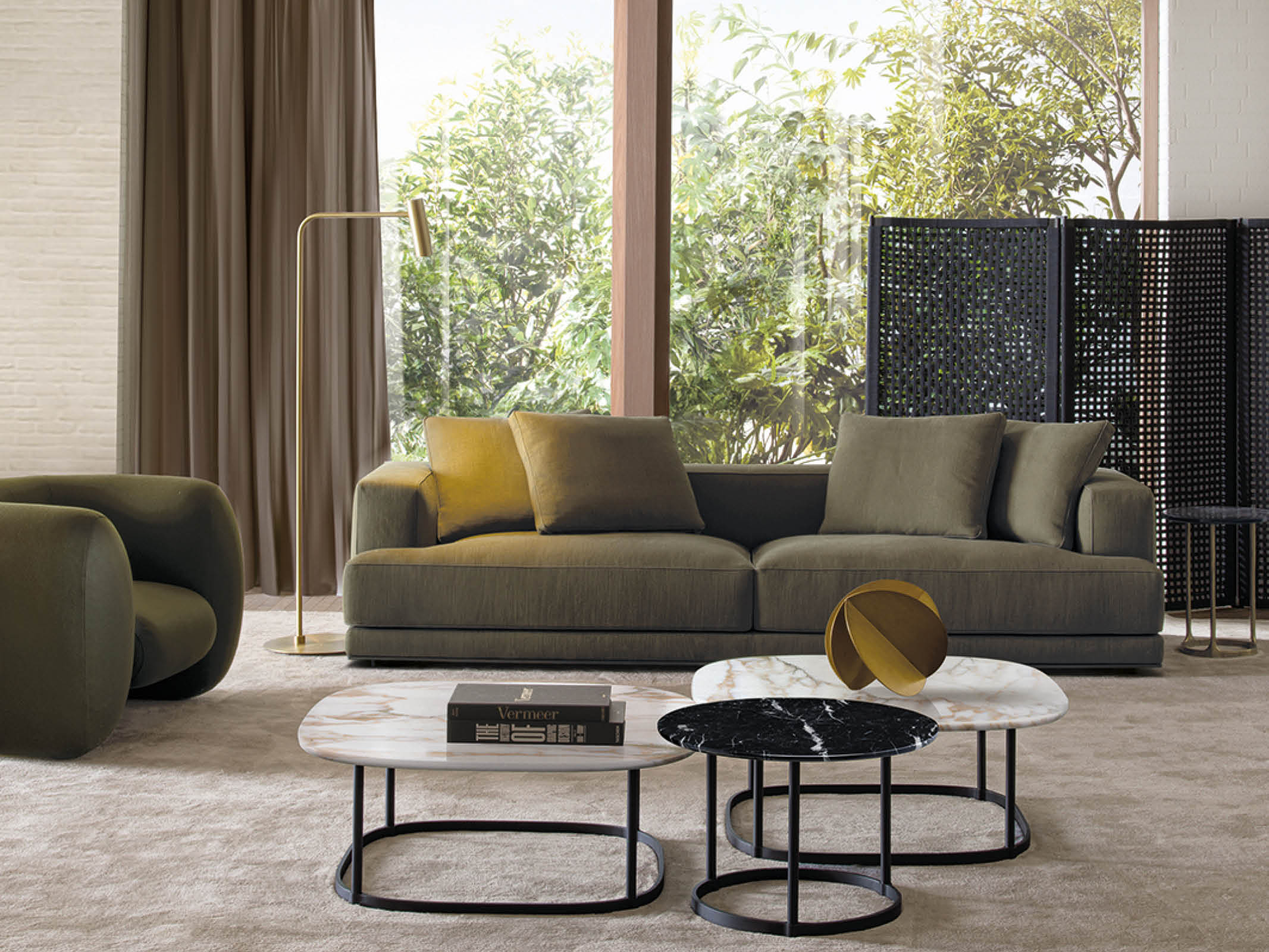 Augusto Modular Sofa - Customizable Sectional Couch for Living Room, Lounge & Office - Modern Comfortable Sofa Set with Removable Covers