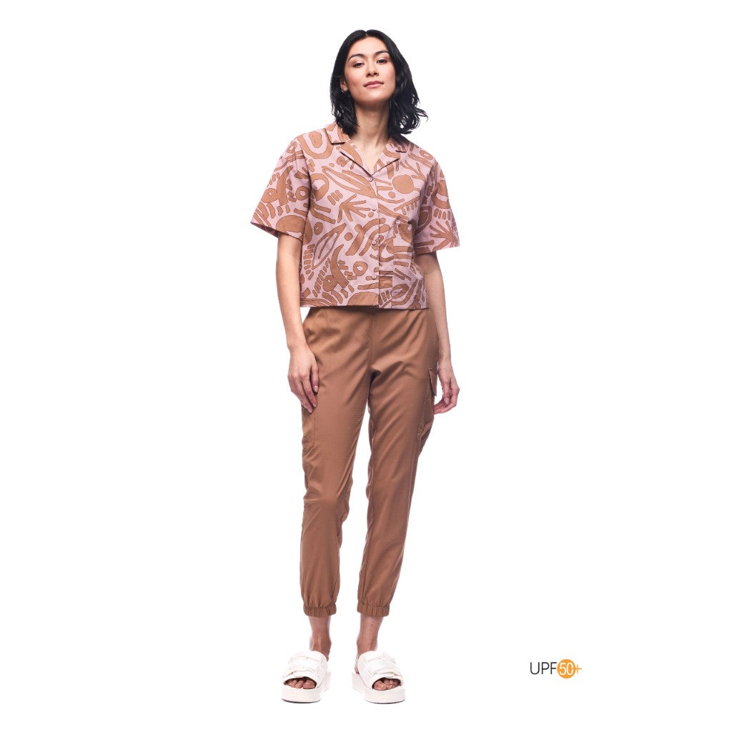 Indyeva Estirada Cargo Pants for Women - Stylish & Functional Outdoor Hiking, Travel & Casual Wear