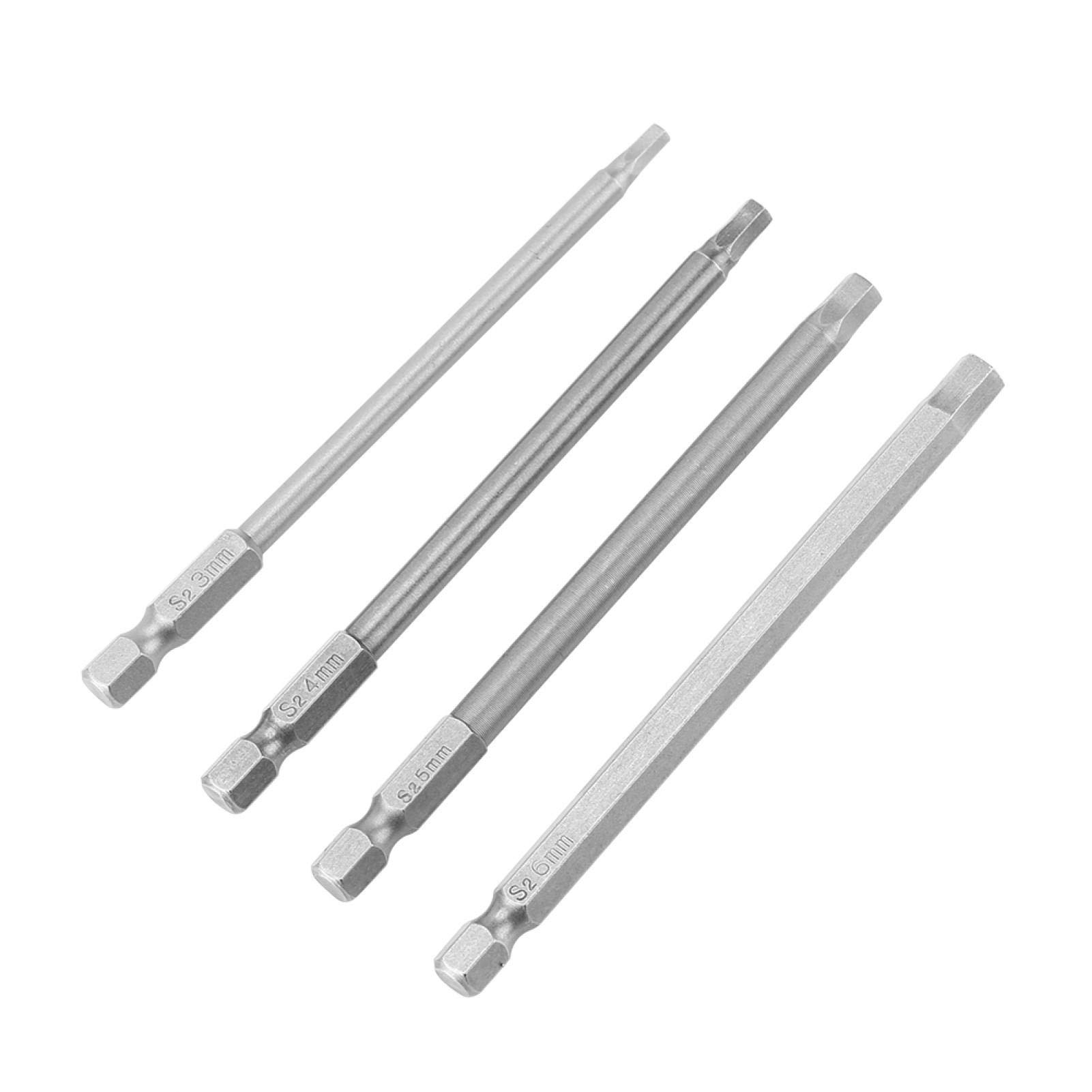 10-Piece Alloy Steel Magnetic Screwdriver Bits Set - Compatible with Hand Screwdrivers, Electric Screwdrivers & Power Drills - Perfect for DIY Projects, Home Repairs and Professional Use