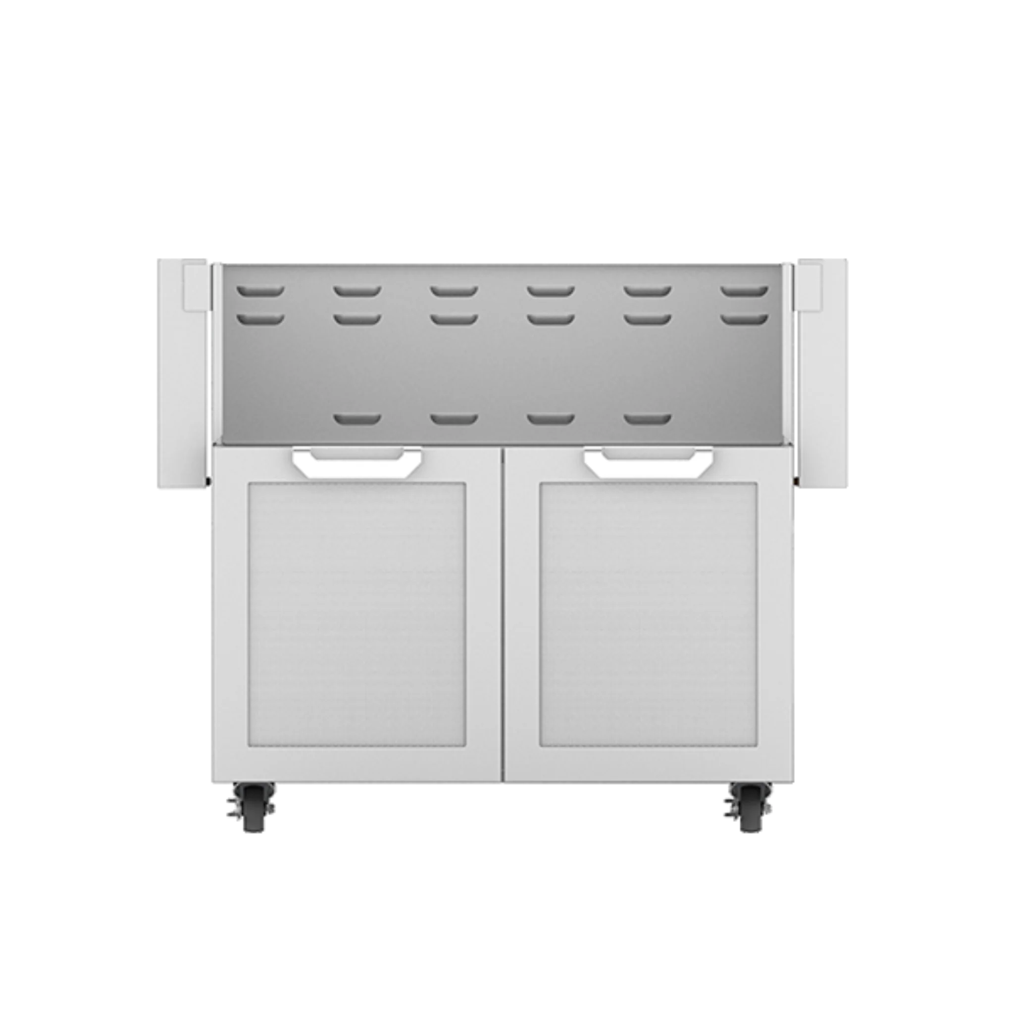 Hestan GCD36 36-Inch Outdoor Stainless Steel Tower Cart with Double Doors - Perfect for Patio, BBQ, and Outdoor Kitchen Storage