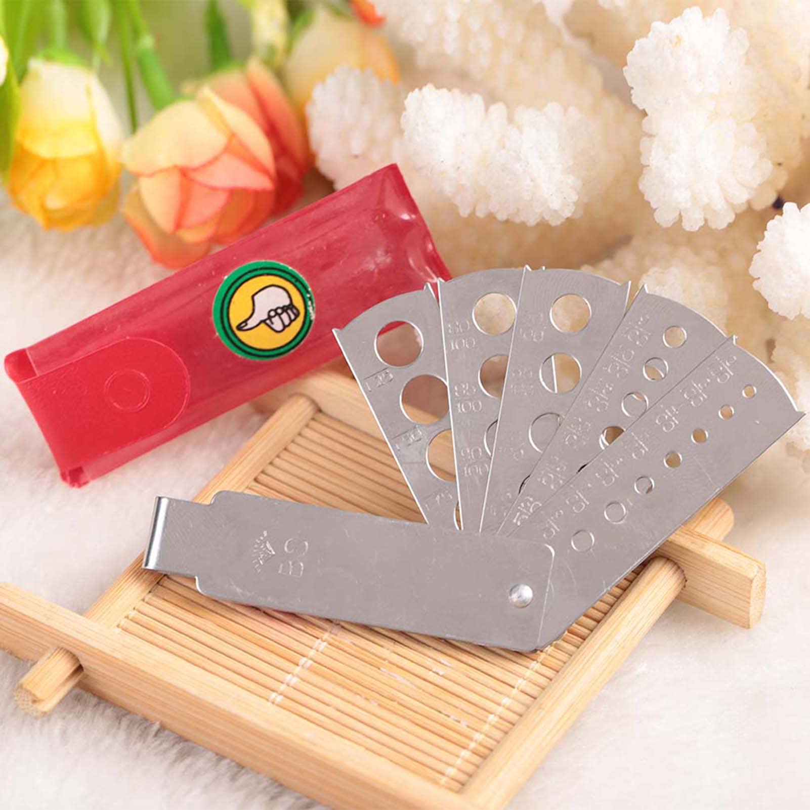 Jewelry Measuring Tool - Multipurpose Stone Gauge for Ring Sizing, Gemstone Measurement & Jewelry Making | Perfect for Jewelers, DIY Crafters & Gemstone Enthusiasts