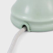 Shore Table Lamp in Sea Green - Set of 2 Modern Coastal Bedside Lights for Living Room, Bedroom & Office Decor