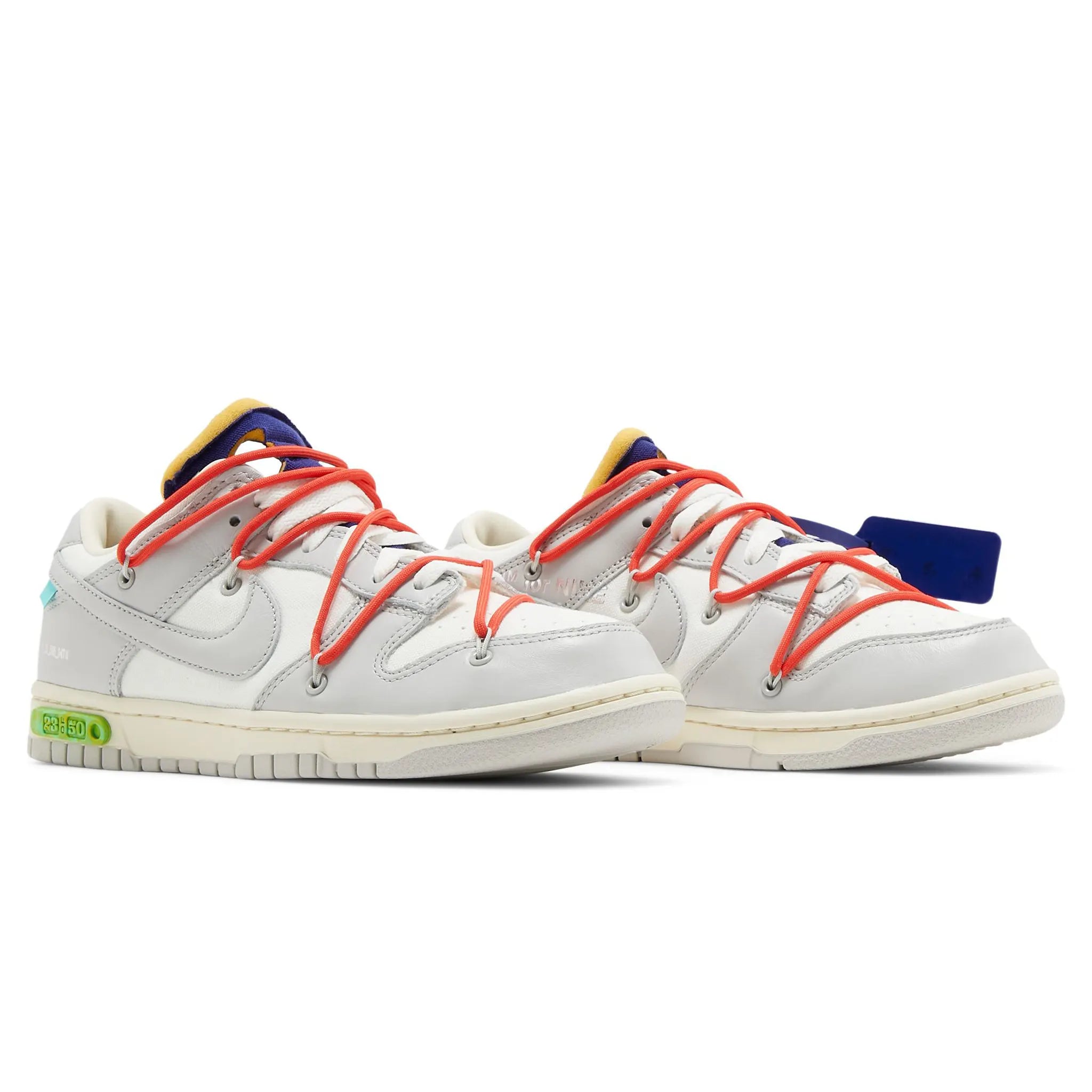 Nike x Off-White Dunk Low Lot 23 Sneakers - Limited Edition Collaboration Shoes for Men & Women - Perfect for Streetwear Fashion & Sneaker Collectors