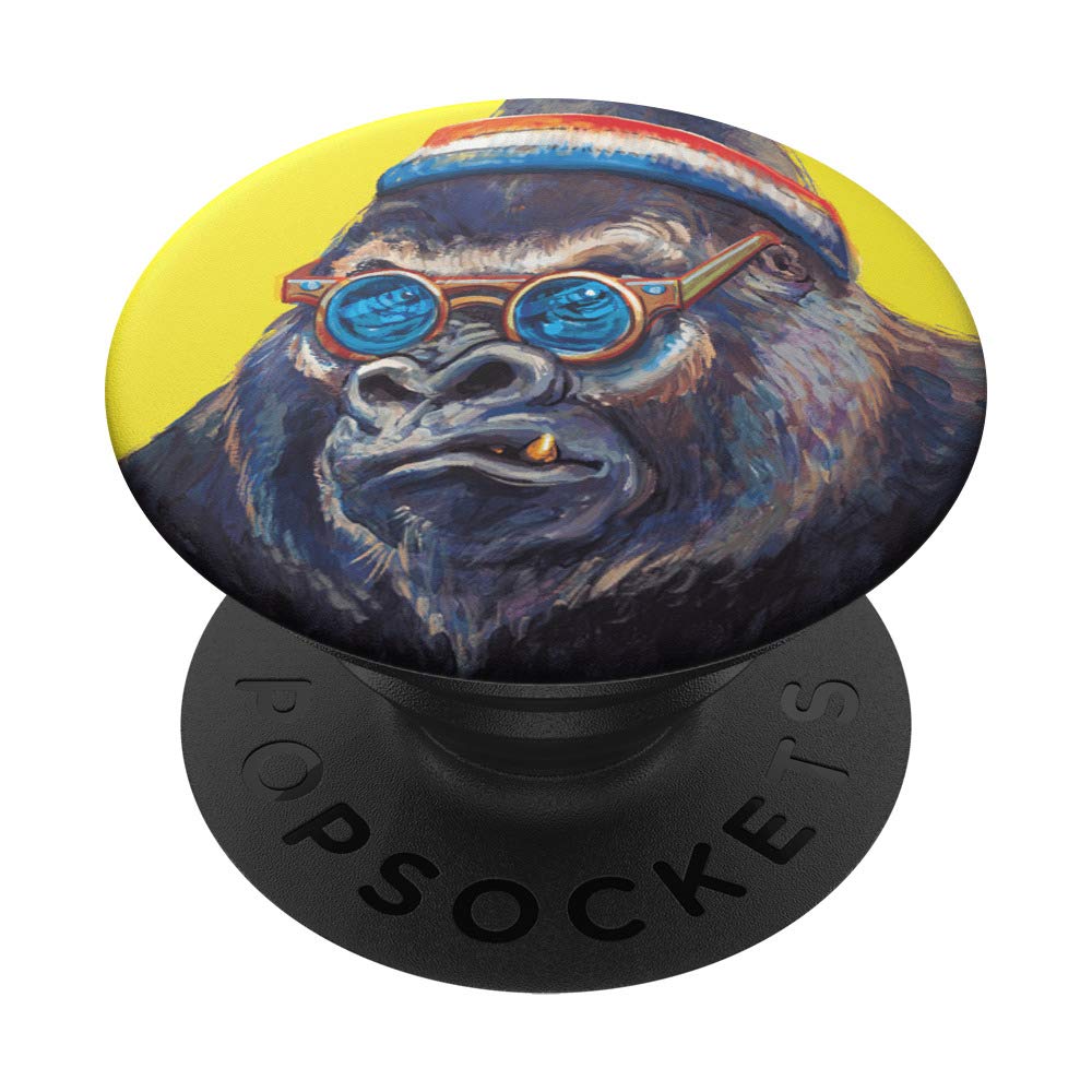 Gorilla PopSockets PopGrip: Interchangeable Phone & Tablet Stand with Swappable Grip - Perfect for Hands-Free Viewing, Gaming, and Secure Phone Handling