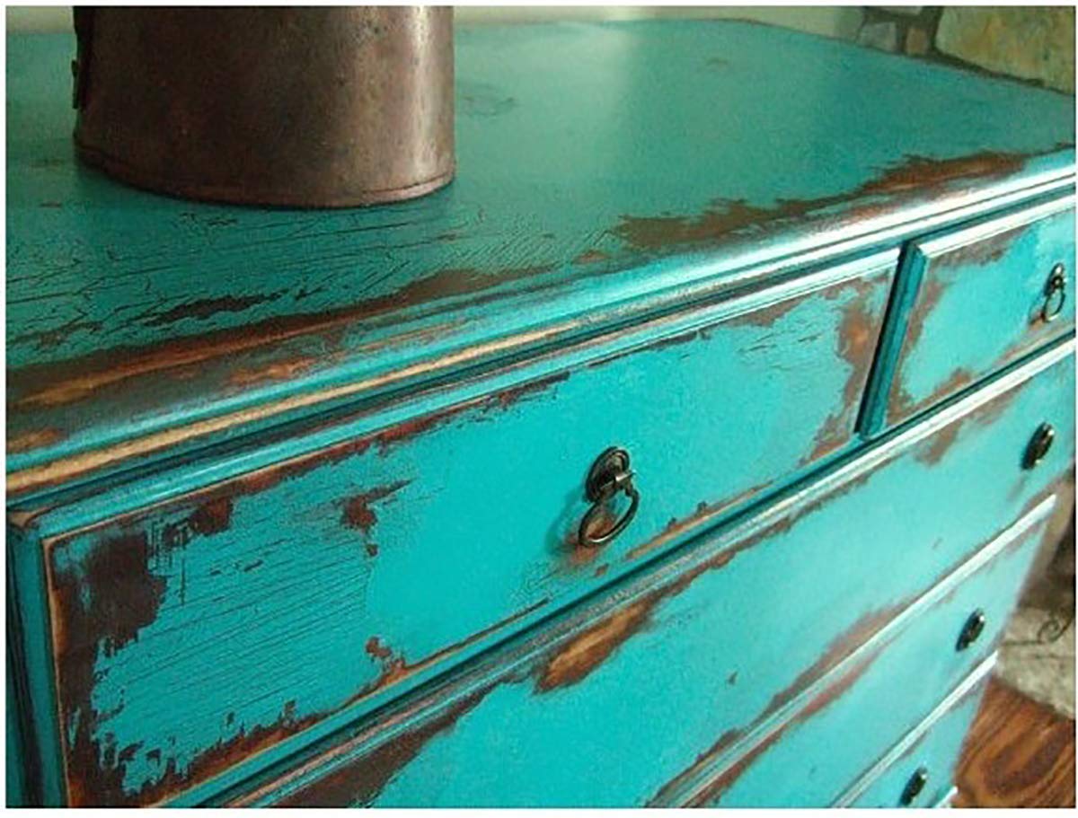 Mary Paint | Caribbean Green Chalk Effect Furniture Paint - 750ml | Perfect for DIY Home Decor, Upcycling Wooden Furniture & Craft Projects