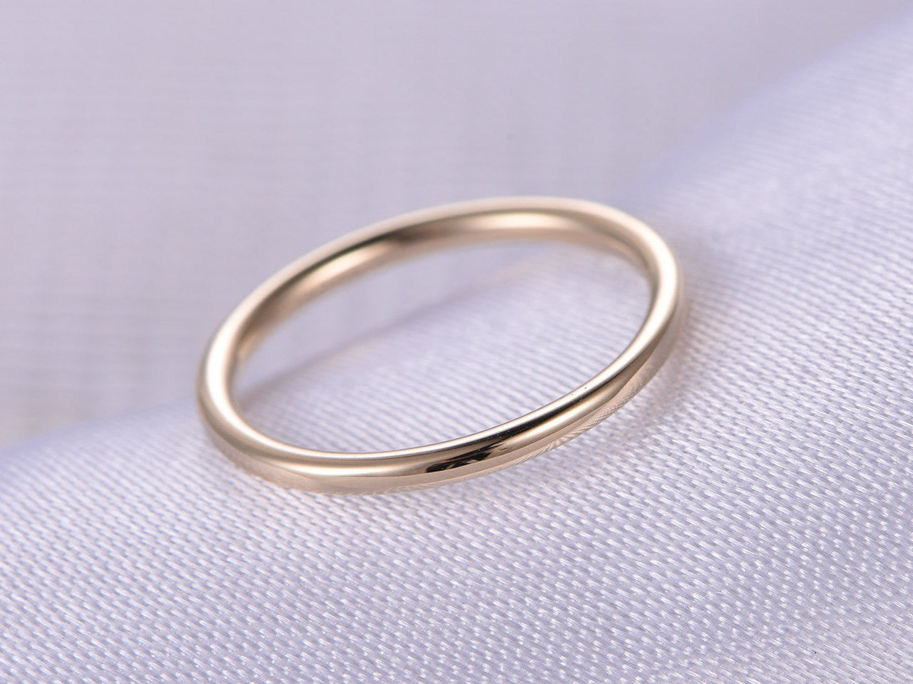 14K Gold Plain Wedding Ring for Women & Men – Infinity Eternity Band in White, Yellow, Rose Gold – Perfect Anniversary Gift & Matching Wedding Band for Couples – Ideal for Proposals, Vows Renewal & Special Occasions