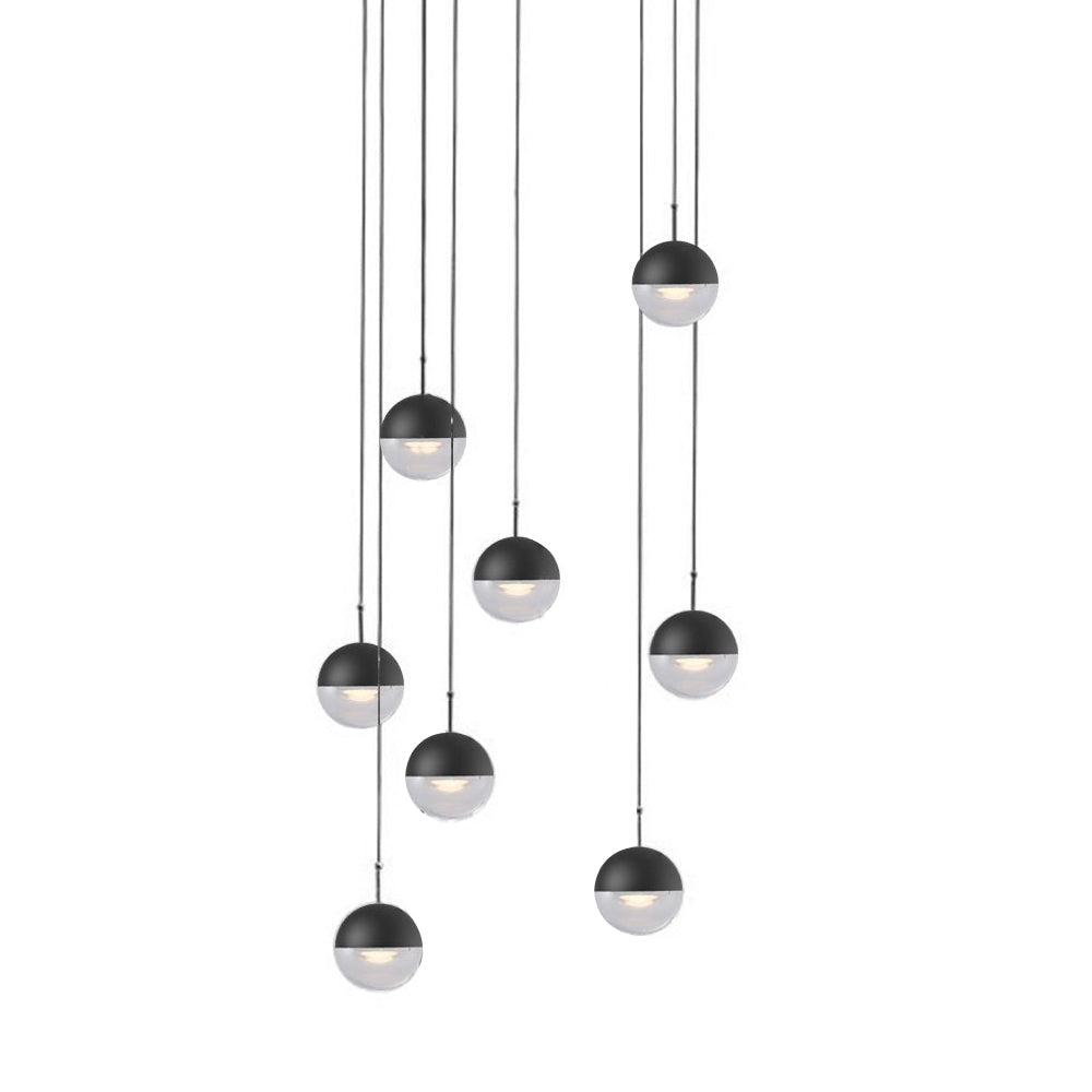 Dora Modern LED Pendant Light Fixture - Adjustable Hanging Chandelier for Kitchen Island, Dining Room, Bedroom & Living Room Lighting