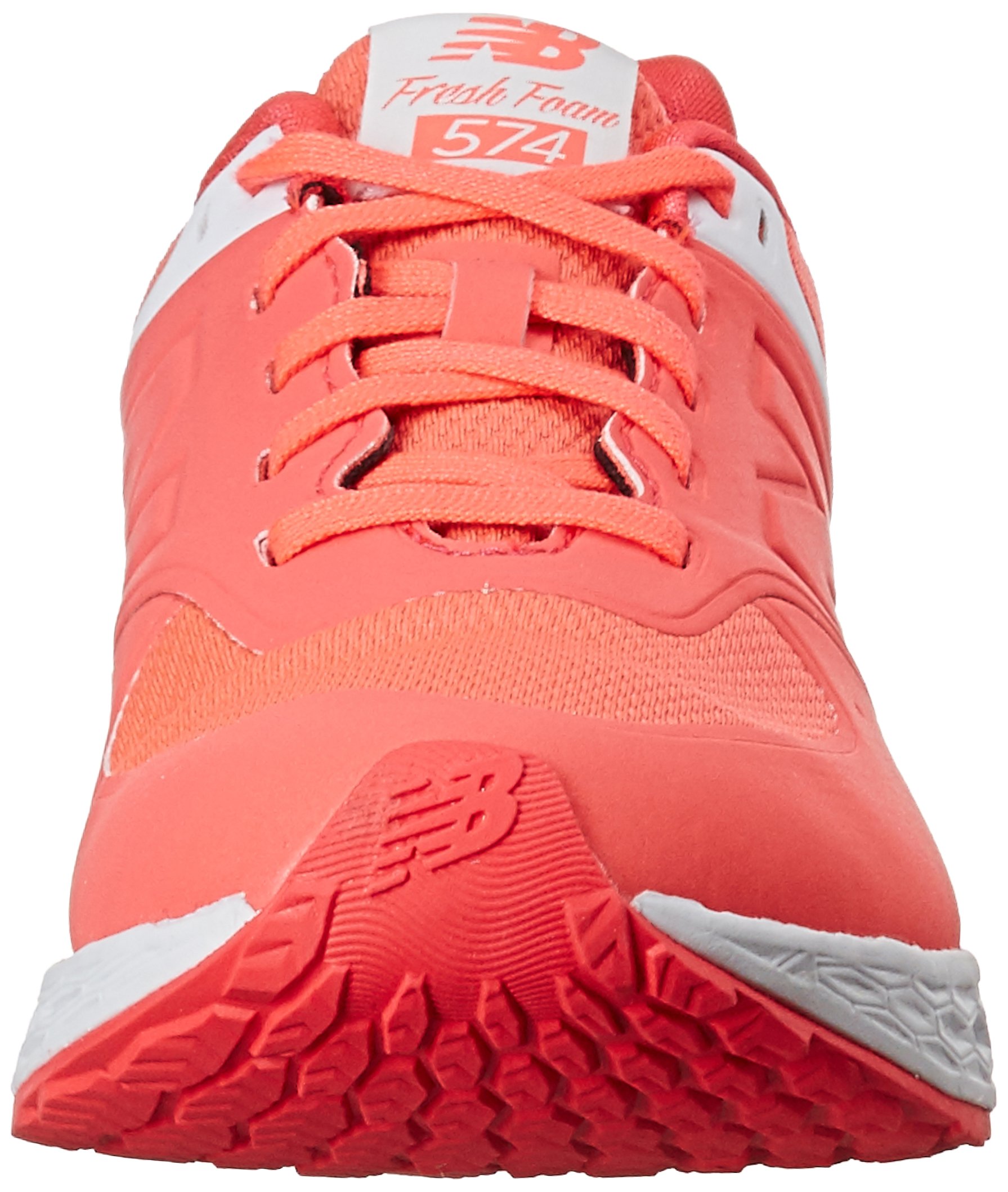 New Balance Women's Fresh Foam 574 Running Shoes - Lightweight Comfort Sneakers for Women - Size 8.5 B(M) US - Pink - Perfect for Jogging, Gym Workouts & Casual Wear