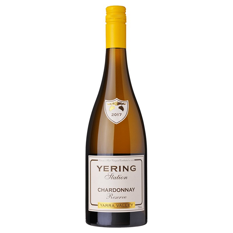 2017 Yering Station Reserve Chardonnay - Premium Australian White Wine for Dinner Parties & Special Occasions