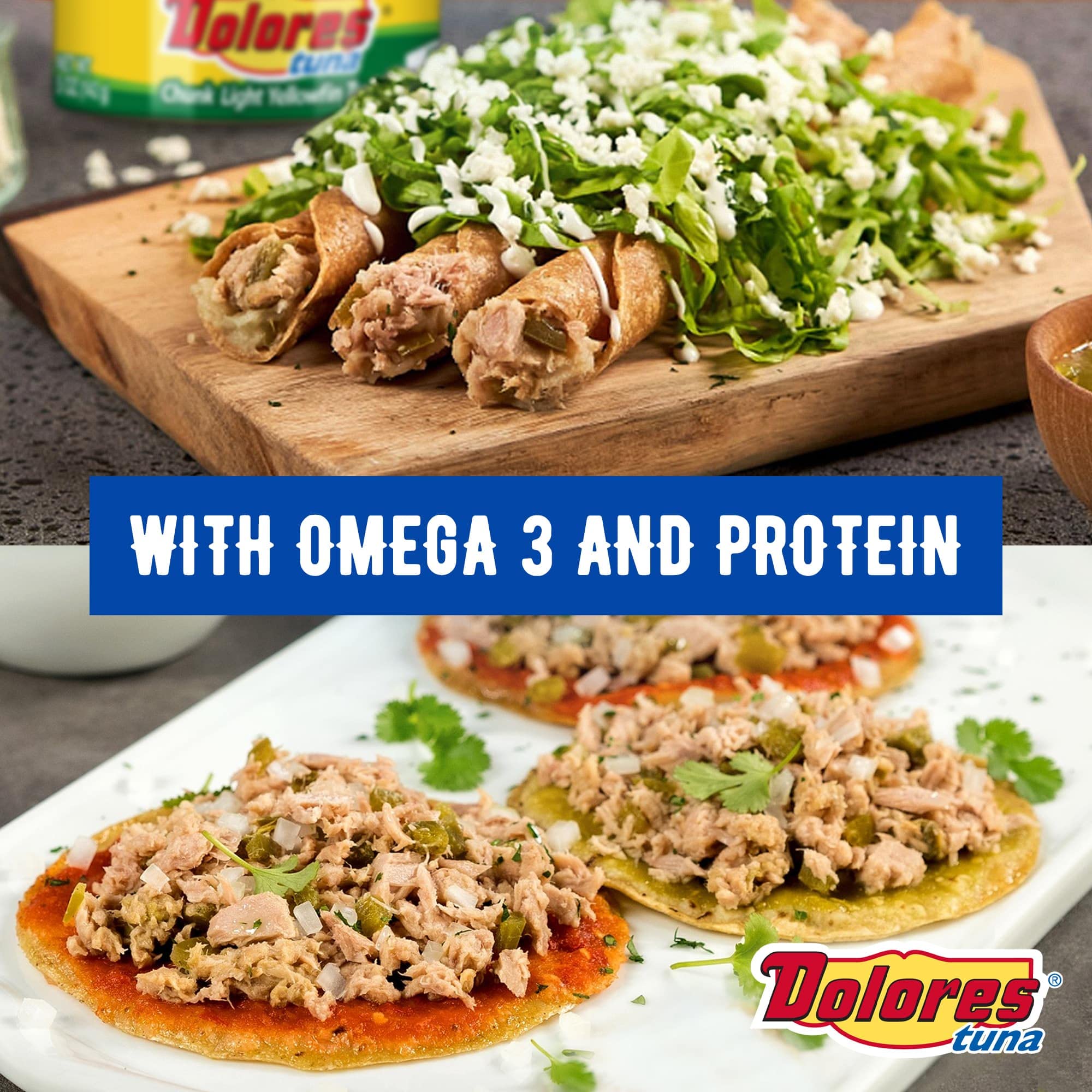 Premium Dolores Yellow Fin Tuna with Jalapenos - 5 oz Can, High Protein Keto & Paleo Snack - Perfect for Salads, Sandwiches, and On-the-Go Meals