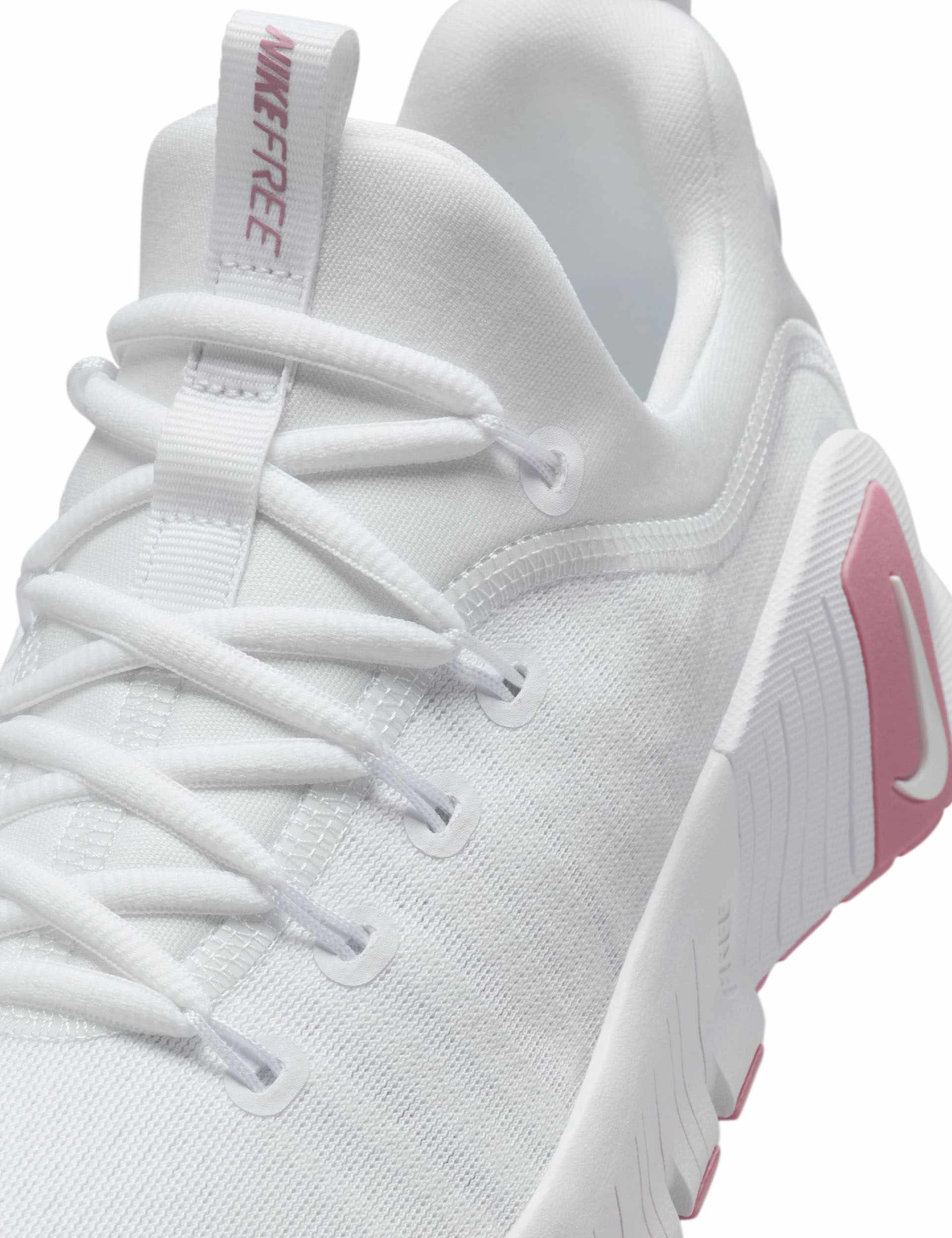 Nike Free Metcon 6 Training Shoes - White/Elemental Pink | CrossFit, Gym & Weightlifting Workouts for Men & Women