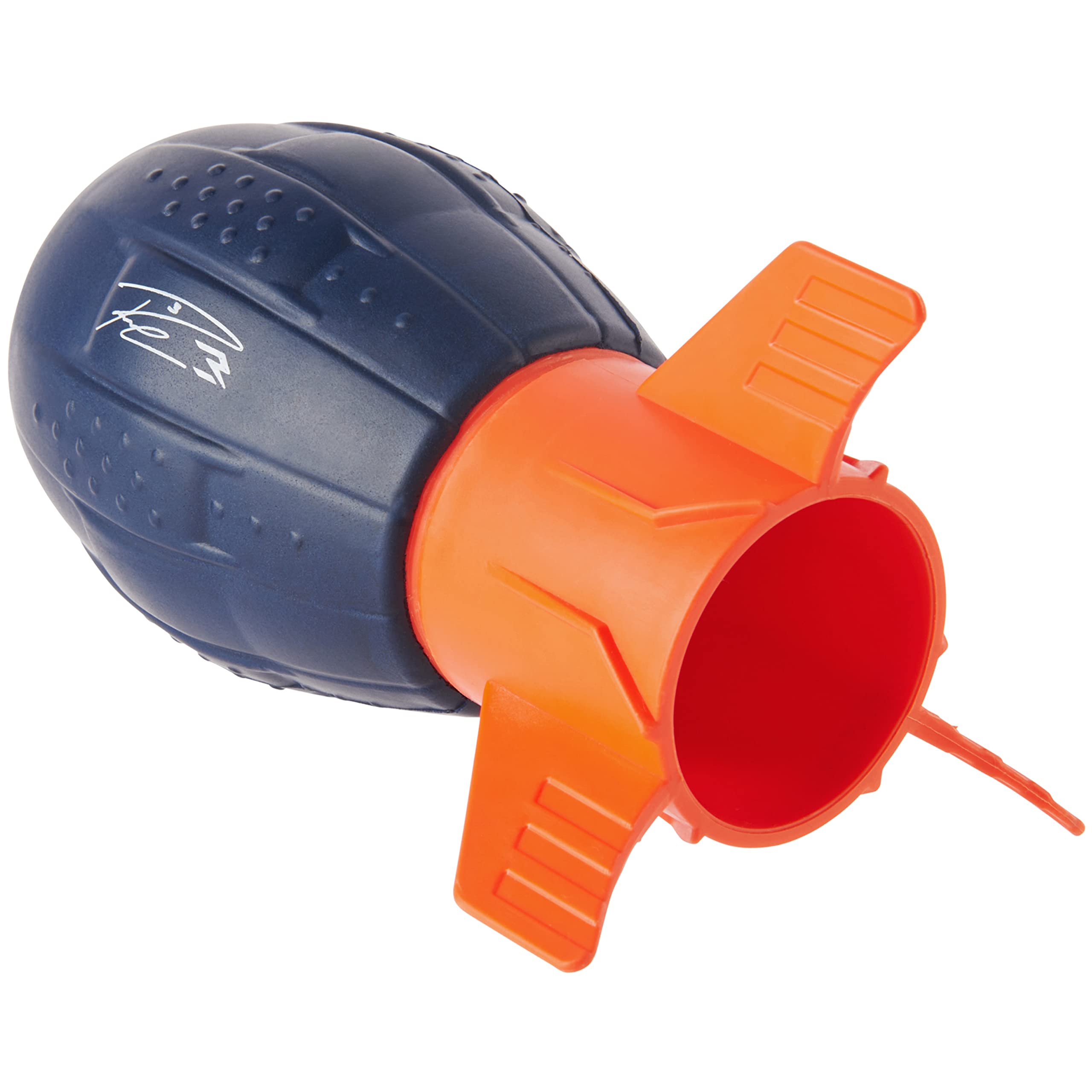 Aerobie Super Sonic Football Toy - Soft Outdoor Game for Kids 8+ | Blue/Orange for Backyard Play