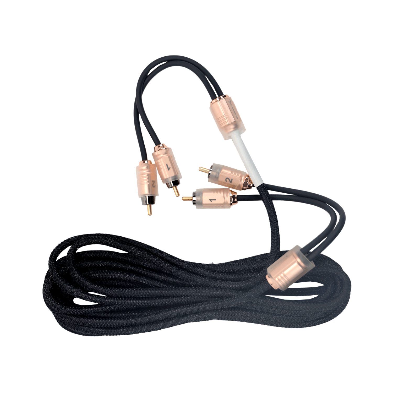 HX42 2 Channel 4 Gauge Car Amplifier Installation Kit with RCA Interconnect & 20ft Speaker Cable - Perfect for Car Audio Systems, Home Theater Setup, and DIY Speaker Projects