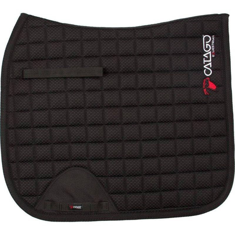 FIR-Tech Therapy Dressage Saddle Pad for Horses - Breathable & Shock-Absorbing Horse Riding Pad - Perfect for Training, Competition & Dressage Riding