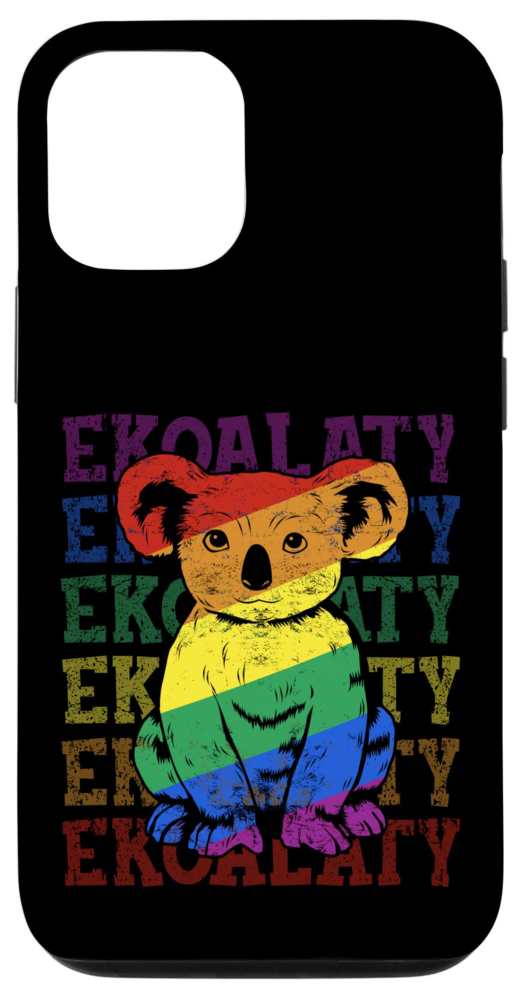 iPhone 12/12 Pro Case - Rainbow Pride Design for LGBT Community | Perfect Gift for Gay Men & Women | Durable Protective Phone Cover for Everyday Use & Pride Events