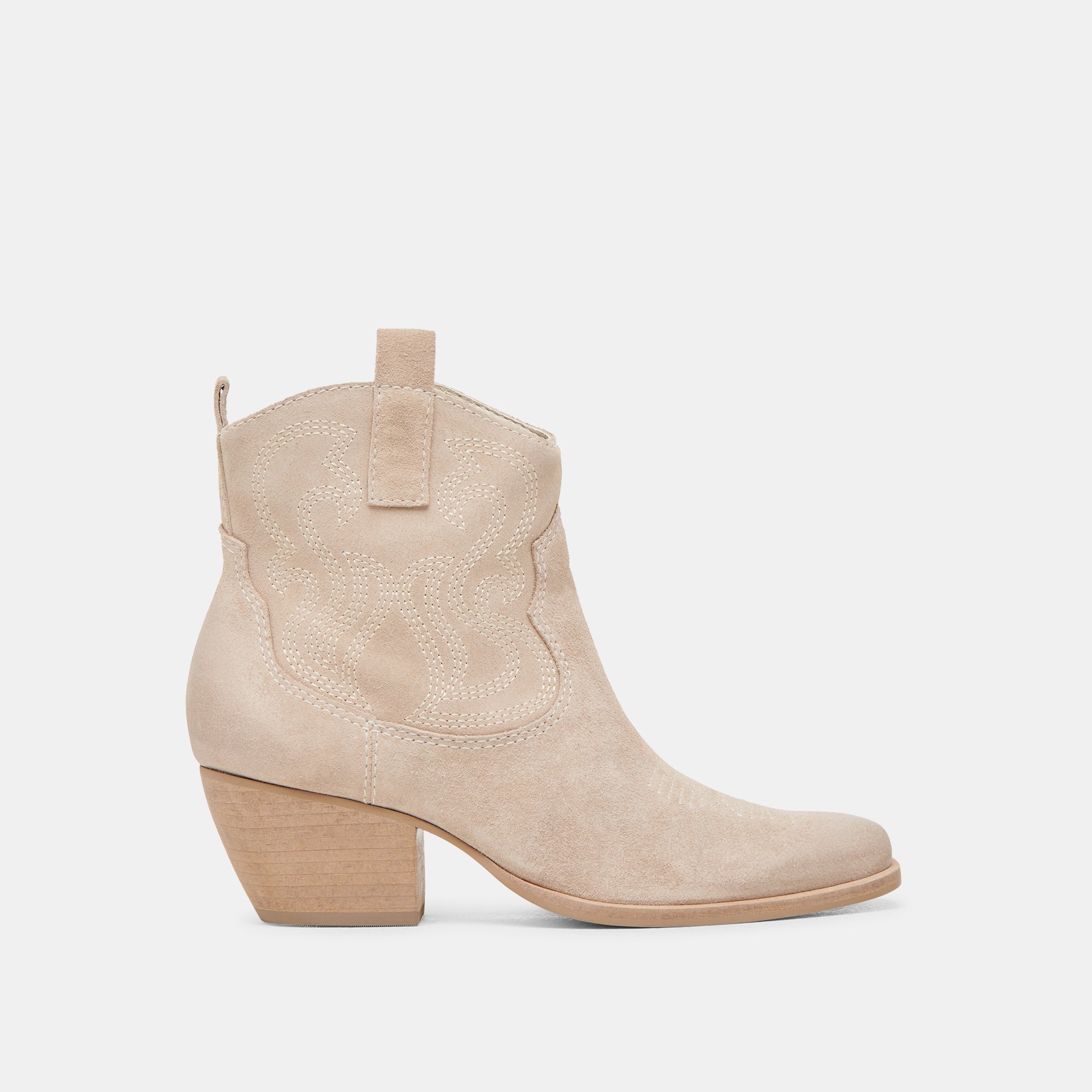 SHANIA Women's Suede Ankle Boots in Taupe - Stylish & Comfortable Booties for Fall & Winter Fashion, Office & Casual Wear