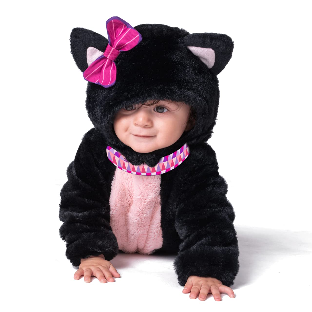 Spooktacular Creations Halloween Baby Girl Black Kitten Costume - Adorable Infant & Kids Halloween Dress Up Outfit for Animal-Themed Parties, Trick-or-Treating & Photo Shoots