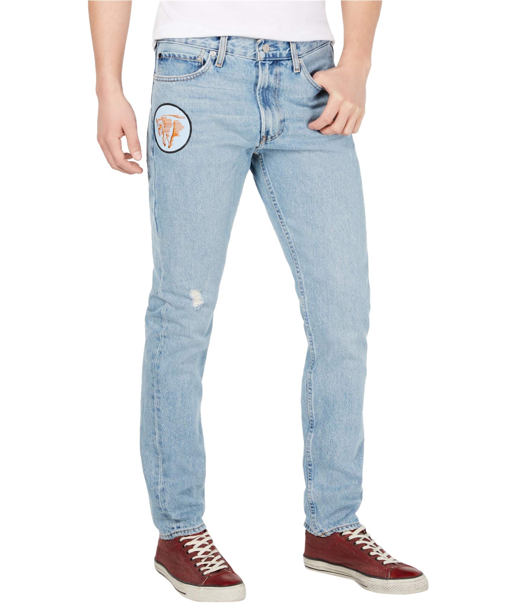 Calvin Klein Men's Slim Fit Stretch Denim Jeans for Casual Wear & Office Outfits | Comfortable & Stylish Slim Fit Pants for Everyday Use