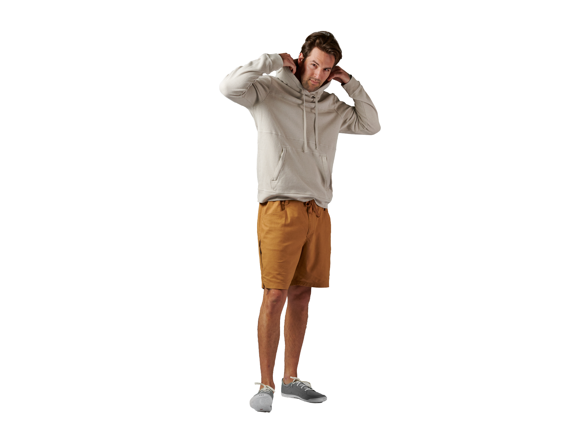 Sunset Hemp Hoodie for Men | Eco-Friendly Organic Cotton Pullover | Casual Streetwear & Outdoor Activities