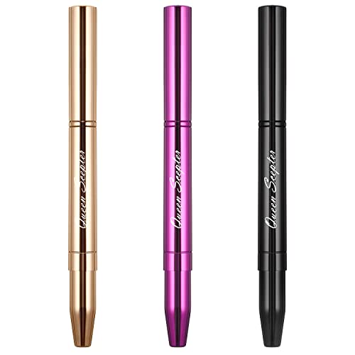 Dual End Retractable Brushes Black+Purple+Gold