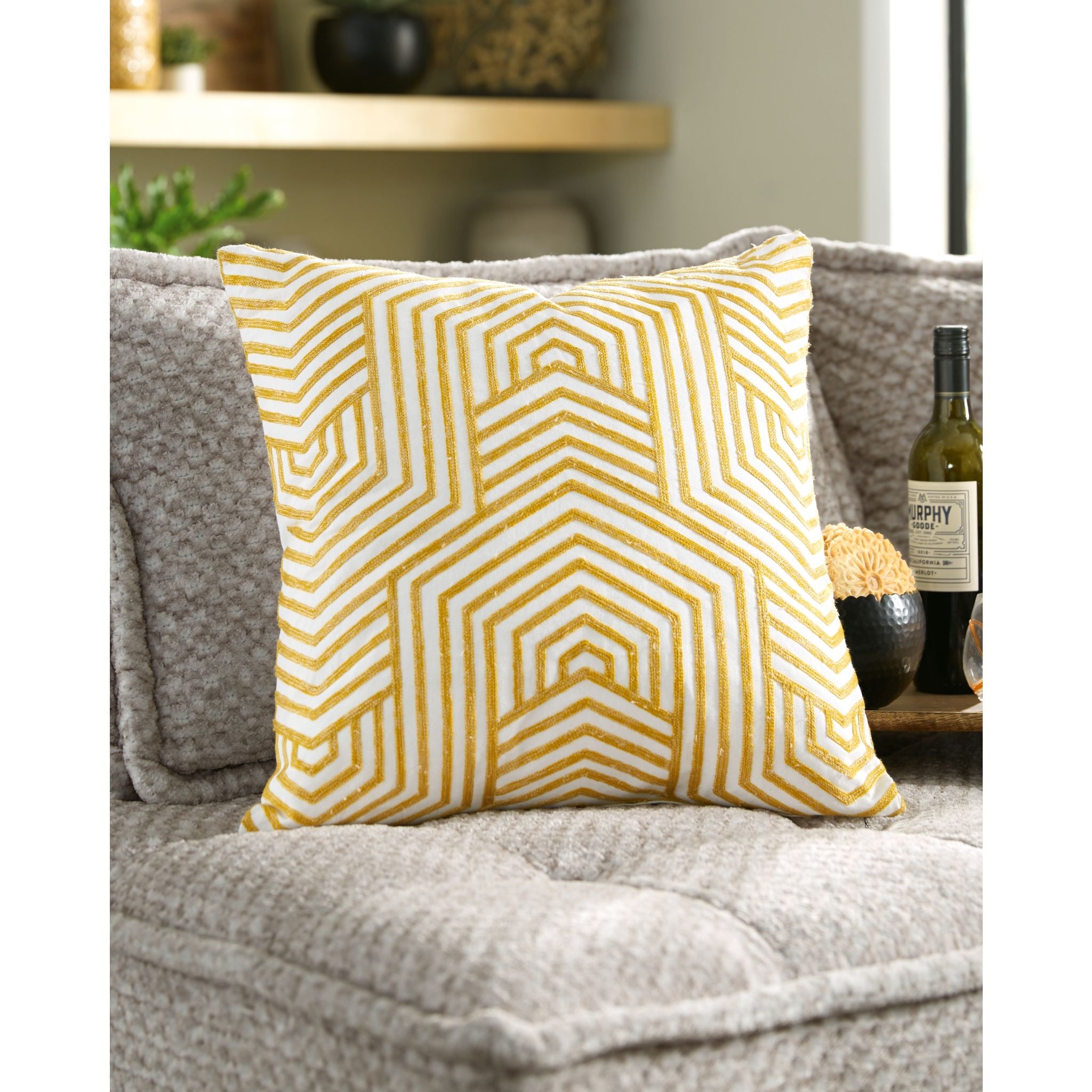 Adrik Decorative Throw Pillow Covers - Soft & Stylish Accent Cushions for Sofa, Bed, Chair - Perfect for Living Room, Bedroom, Office Decor
