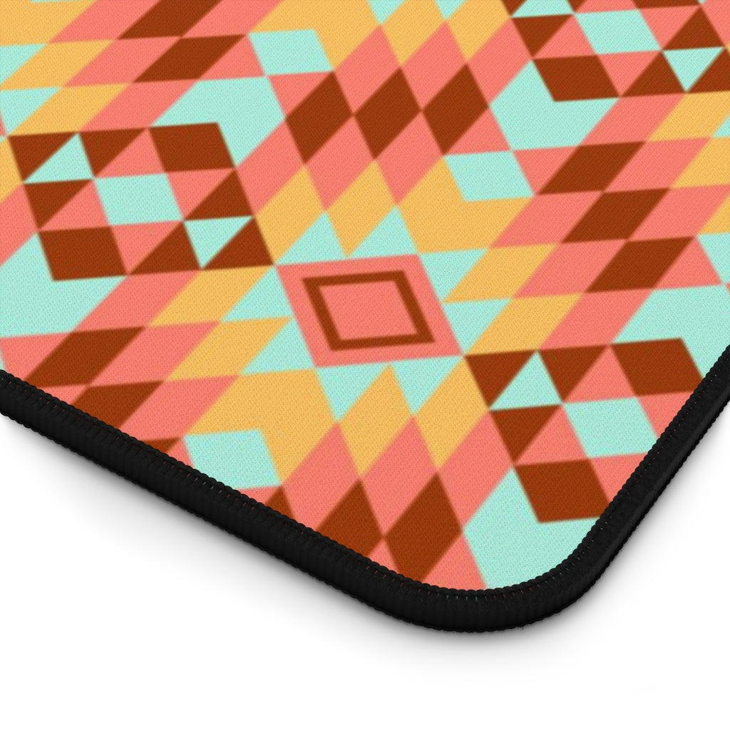 Boho Redwood Creek Southwestern Desk Mat - Large Mouse Pad & Desk Accessory (3 Sizes) - Perfect for Home Office, Gaming Setup & Workspace Decor