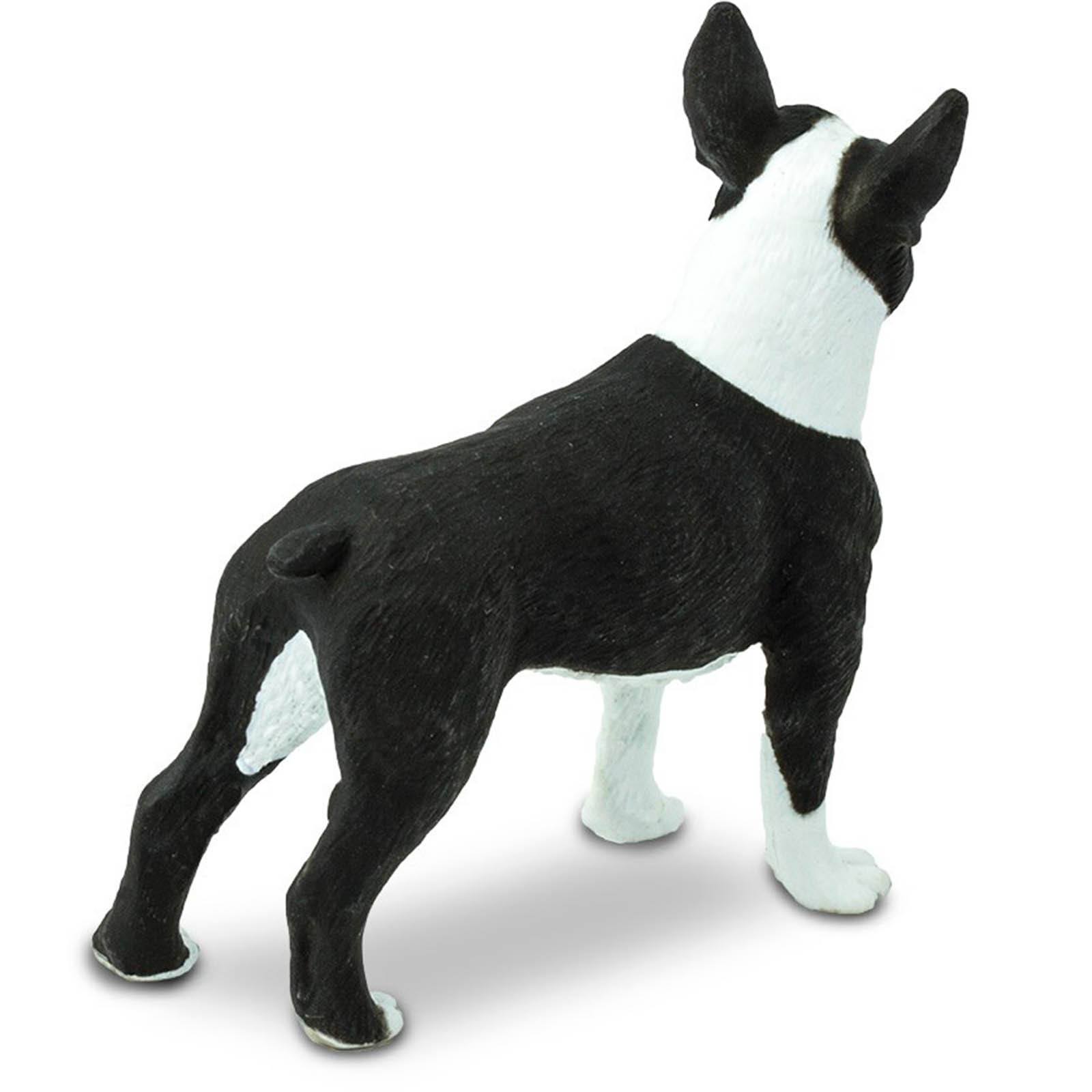Best Boston Terrier Show Dog Figurine - Realistic Collectible Dog Statue by Safari Ltd - Perfect for Home Decor, Dog Lovers Gift & Animal Model Collection