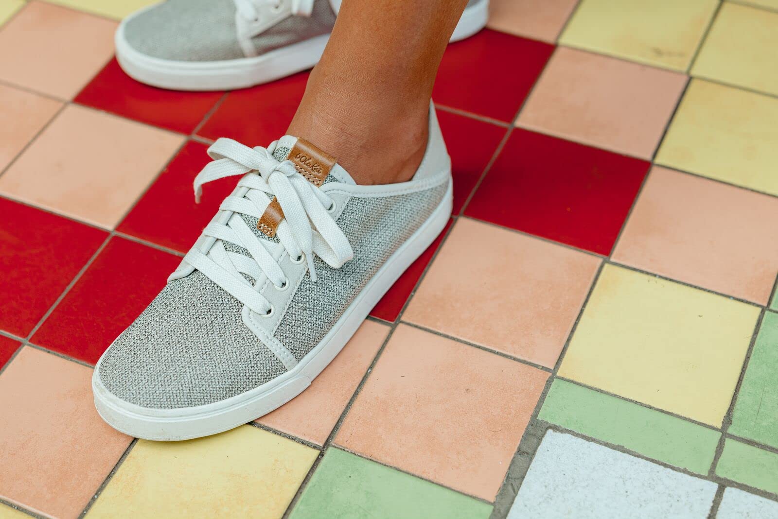 OLUKAI Pehuea Li Women's Slip-On Sneakers - Breathable Mesh Casual Shoes with Drop-in Heel for All-Day Comfort | Lightweight Walking Shoes for Women | Perfect for Travel, Work & Everyday Wear