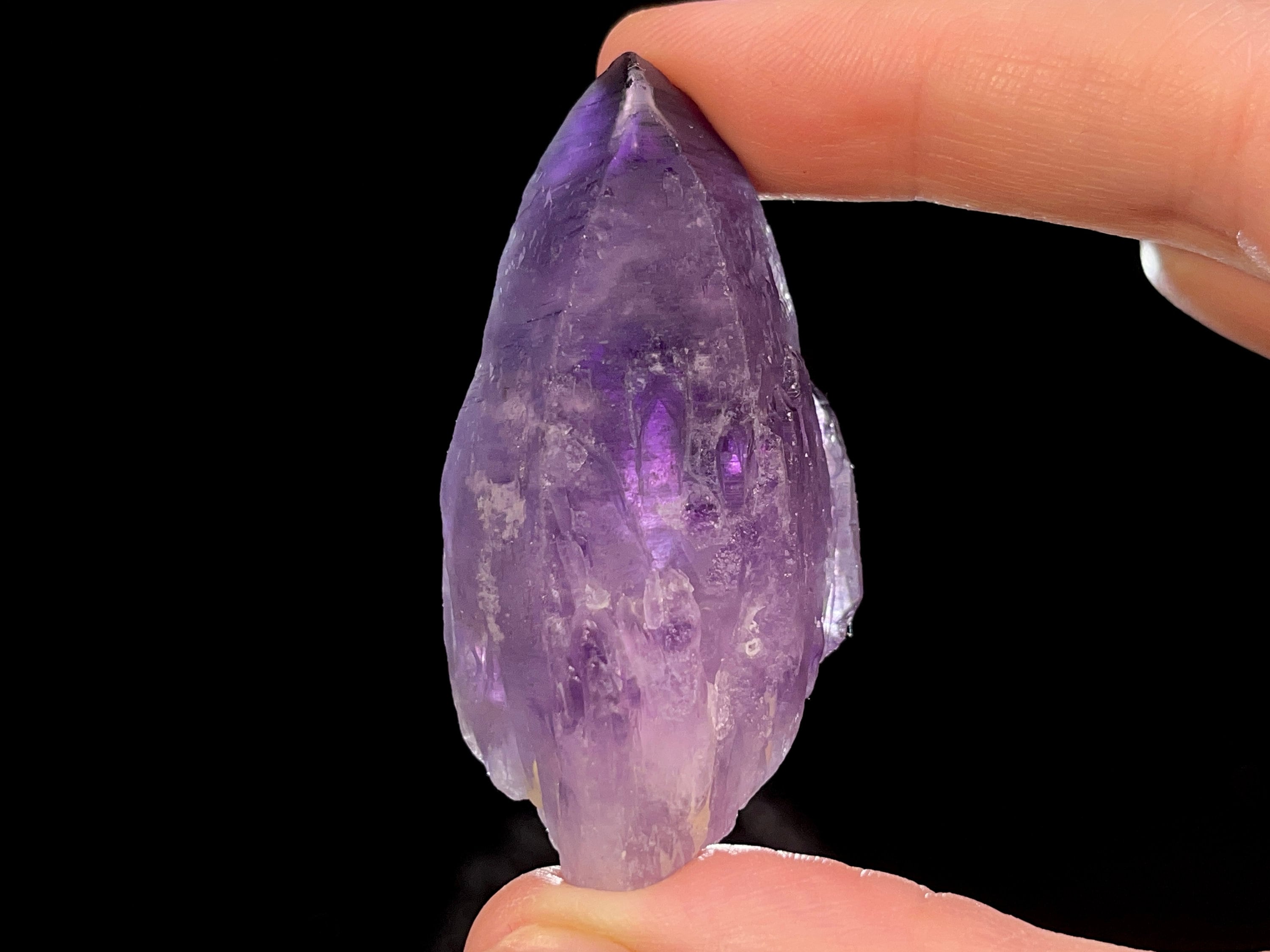 Natural Amethyst Raw Crystal - February Birthstone, Unique Spiritual Gift, Boho Home Decor for Meditation & Healing | 46777
