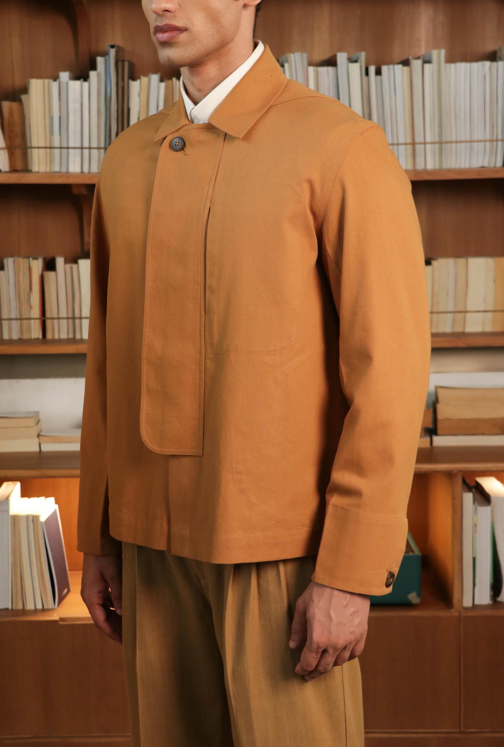DUKE TWILL OVERSHIRT - Men's Casual Button-Up Shirt Jacket for Spring & Fall - Perfect for Outdoor Adventures, Date Nights & Layered Streetwear Looks