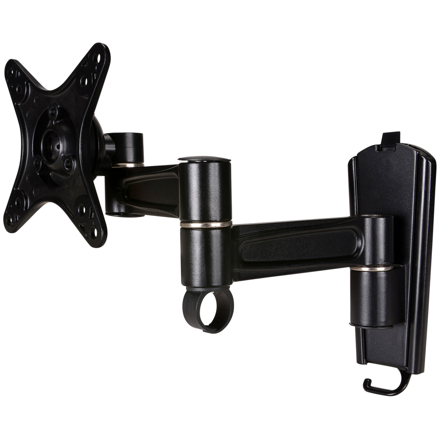 Dayton Audio AM3713 Articulating TV Wall Mount for 13-37 Inch Screens - Full Motion Adjustable Bracket for Flat Panel TVs - Perfect for Living Room, Bedroom & Office