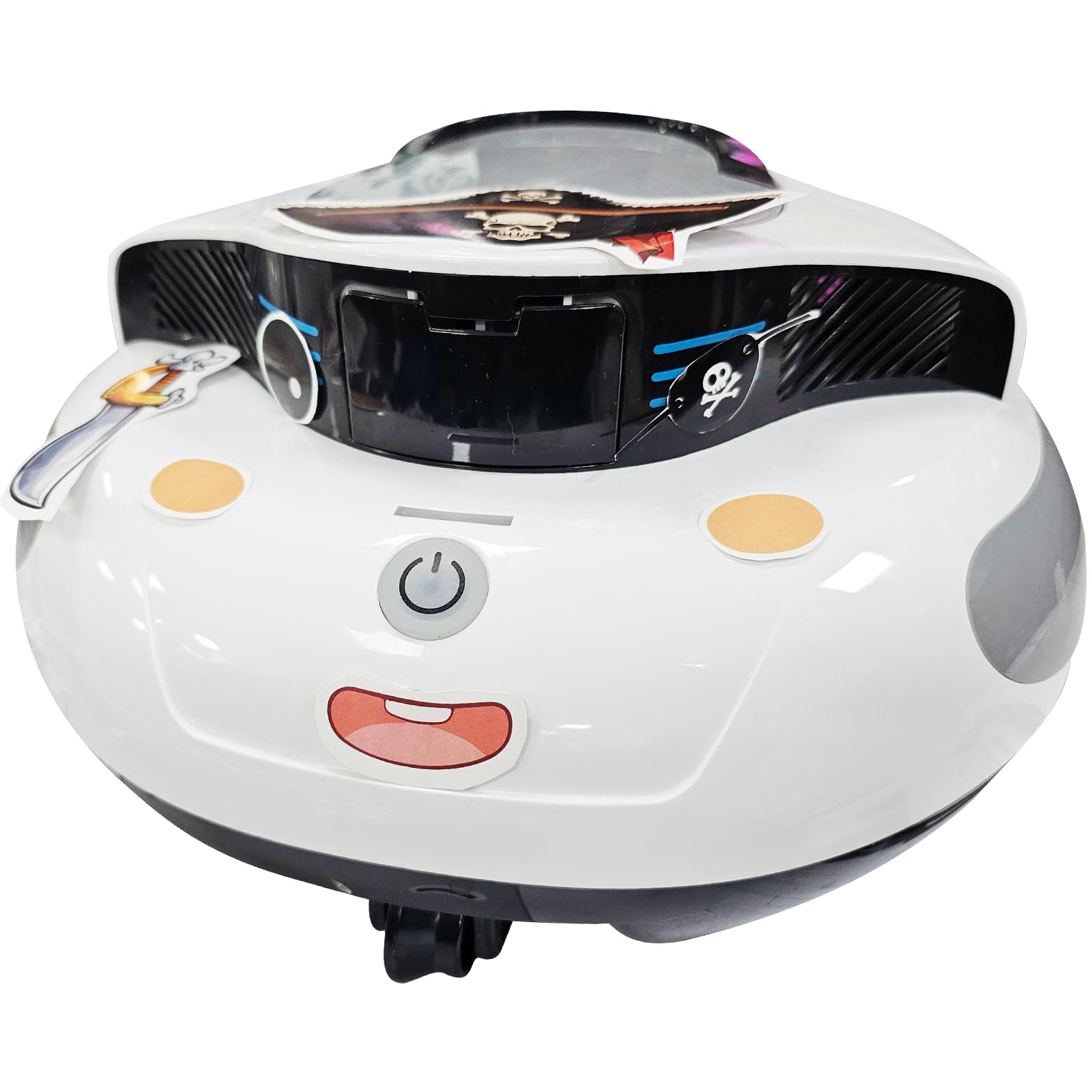 Poolpure Aquaguard SE Cordless Robotic Pool Cleaner - 5000mAh Long-Lasting Battery, Waterproof Design, DIY Stickers - Automatic Vacuum for Above Ground & In-Ground Pools - Perfect for Backyard, Vacation Homes & Commercial Pools
