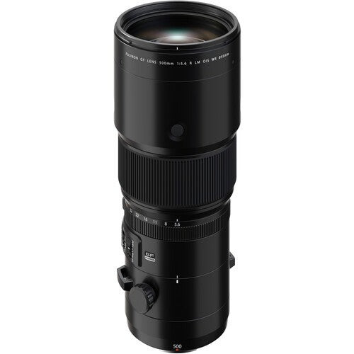 Fujifilm GF 500mm f/5.6 R LM OIS WR Lens for GFX Cameras - Professional Telephoto Lens with Weather Resistance & Optical Stabilization - Perfect for Wildlife, Sports, and Landscape Photography