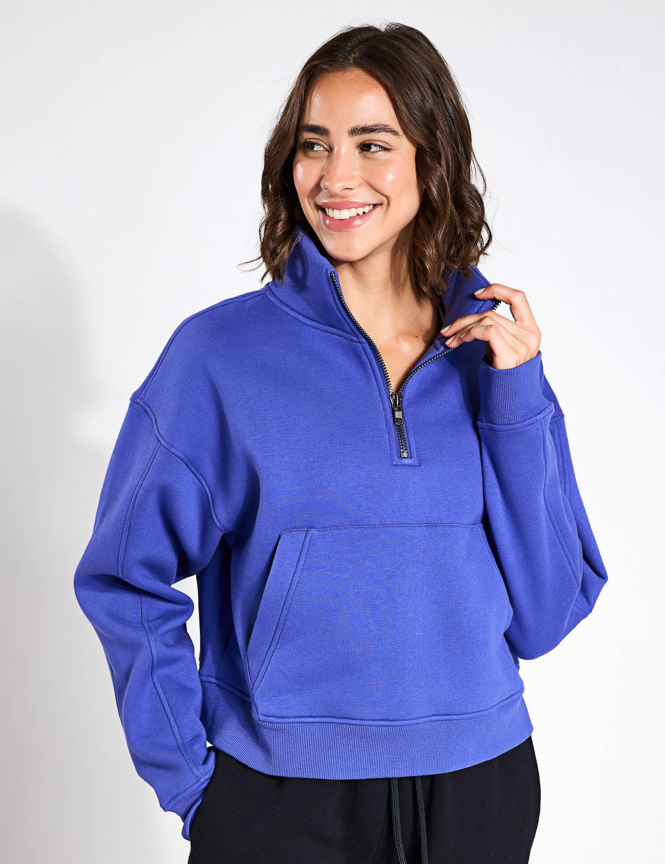 Rihanna Sweatshirt for Women - Cobalt Blue Pullover Hoodie | Casual Wear, Gym, Lounge & Street Style Fashion