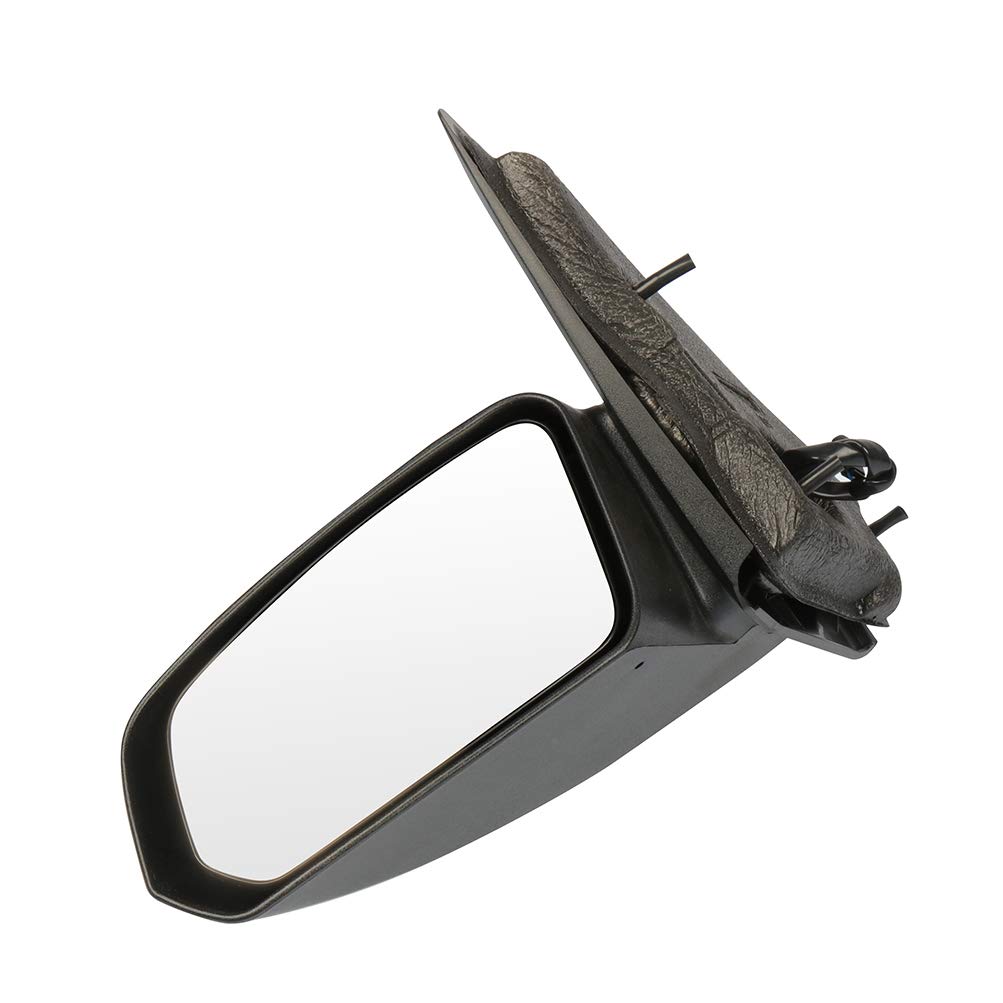 SCITOO Left Side View Mirror Replacement for 2003-2007 Saturn ION - Power Non-Folding Driver Side Exterior Mirror (Black, GM1320267) - Perfect for Parking Assistance and Blind Spot Visibility
