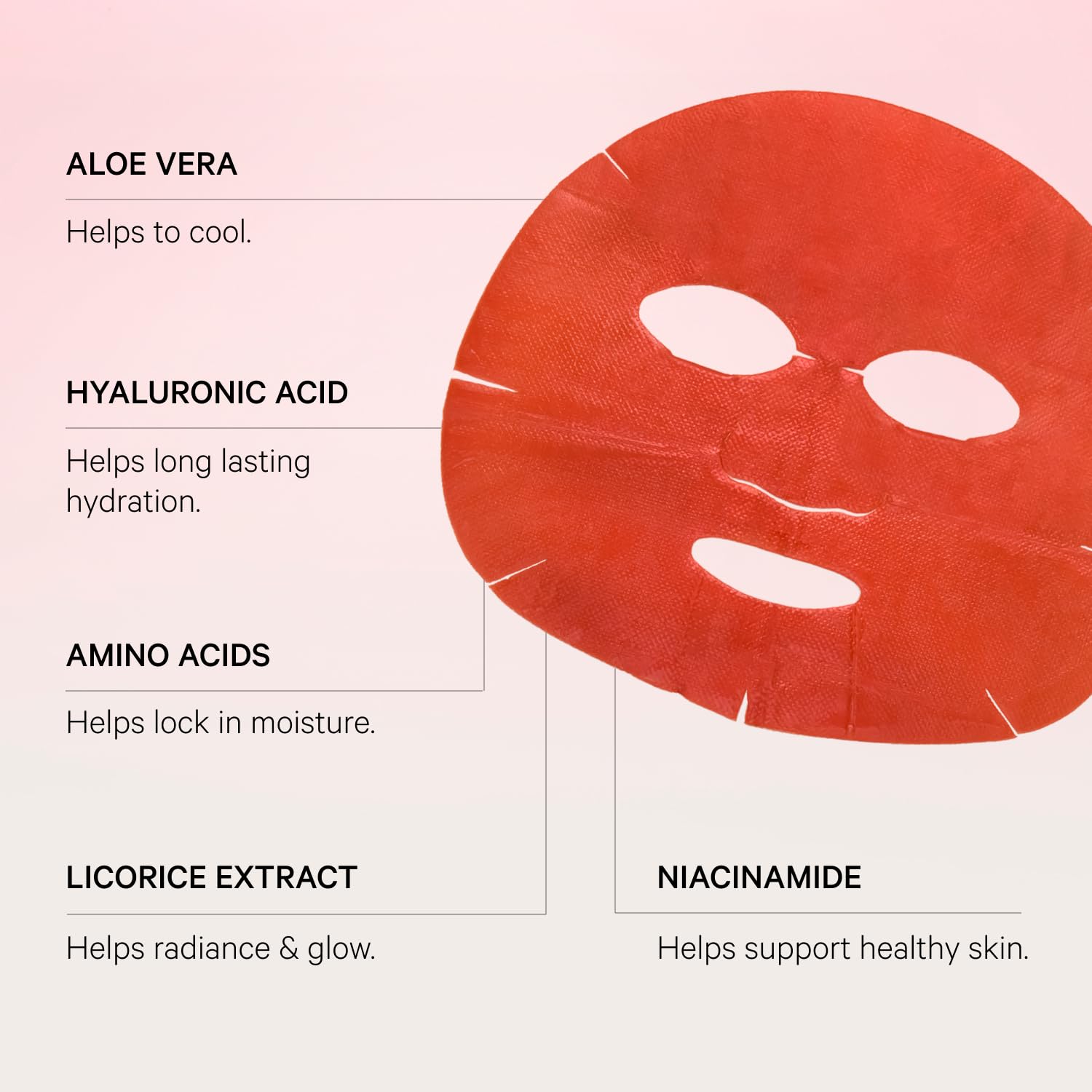 MZ SKIN Vitamin C & E Infused Brightening Face Mask - 5 Pack with Green Tea & Licorice Extract for Glowing Skin | Hydrating & Anti-Aging Treatment for Daily Skincare Routine