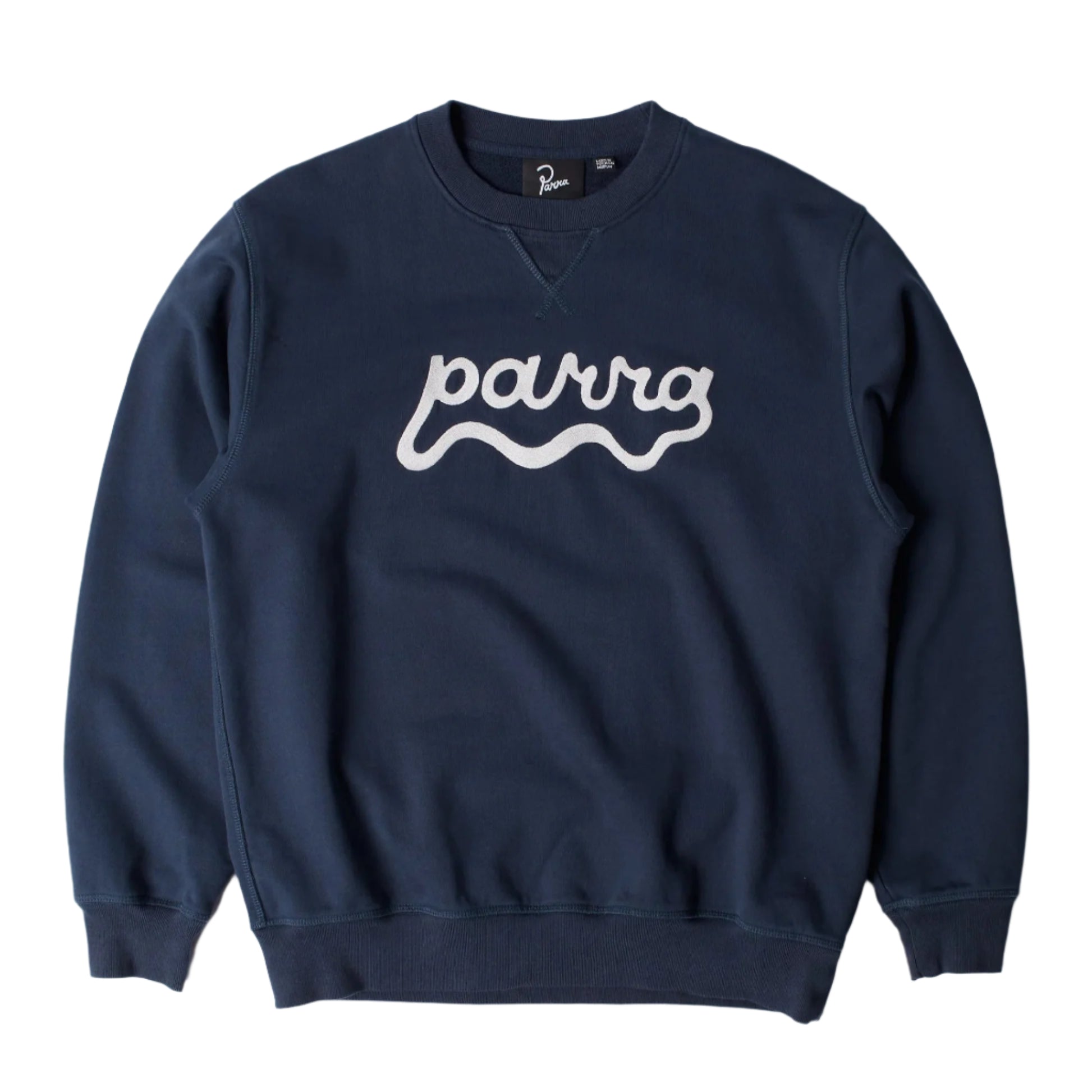 Parra Water Wave Crewneck Sweatshirt - Trendy Graphic Pullover for Men & Women - Perfect for Casual Wear, Street Style & Everyday Outfits