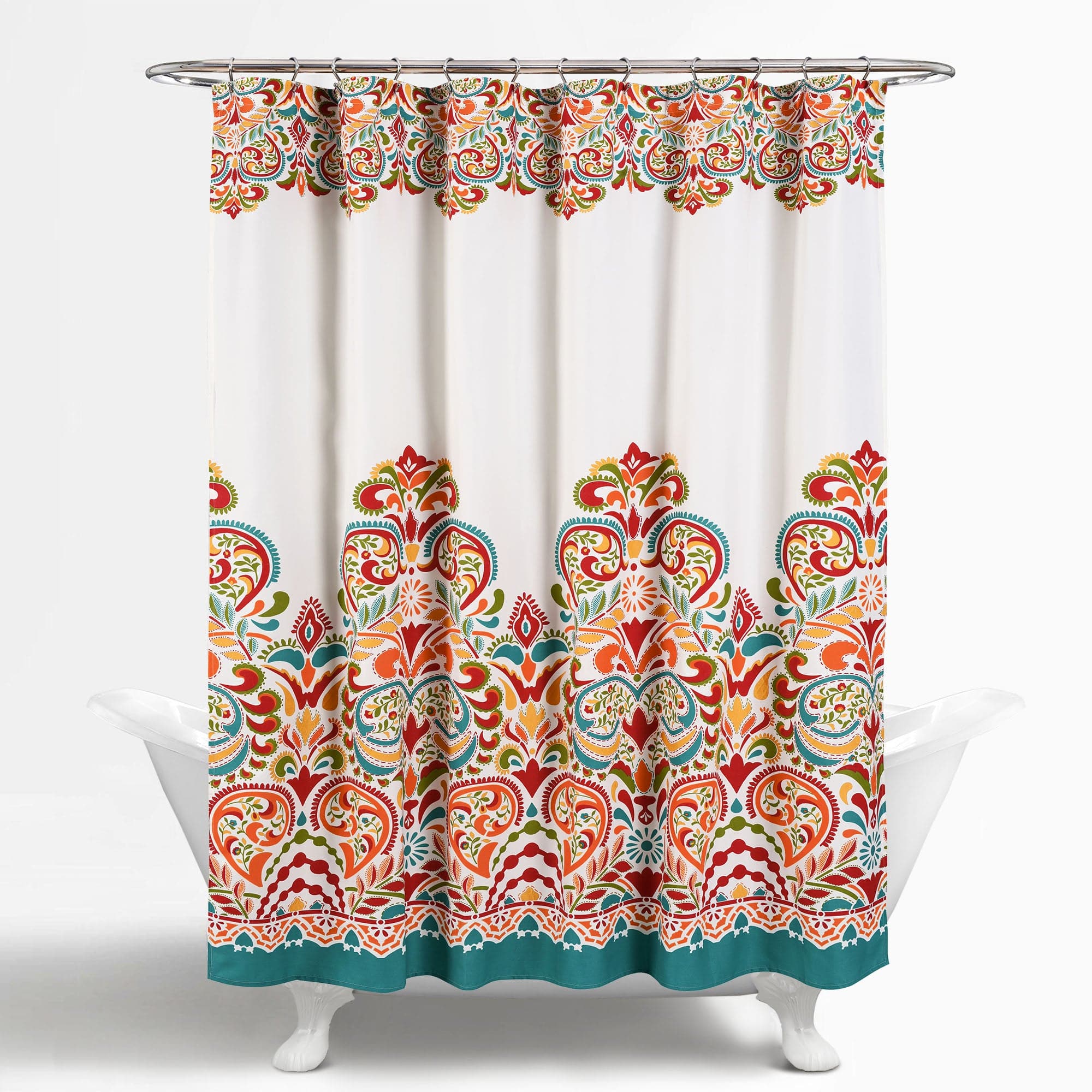 Clara Waterproof Shower Curtain - Elegant Bathroom Decor for Modern Homes | Perfect for Bathrooms, Showers & Spa Retreats