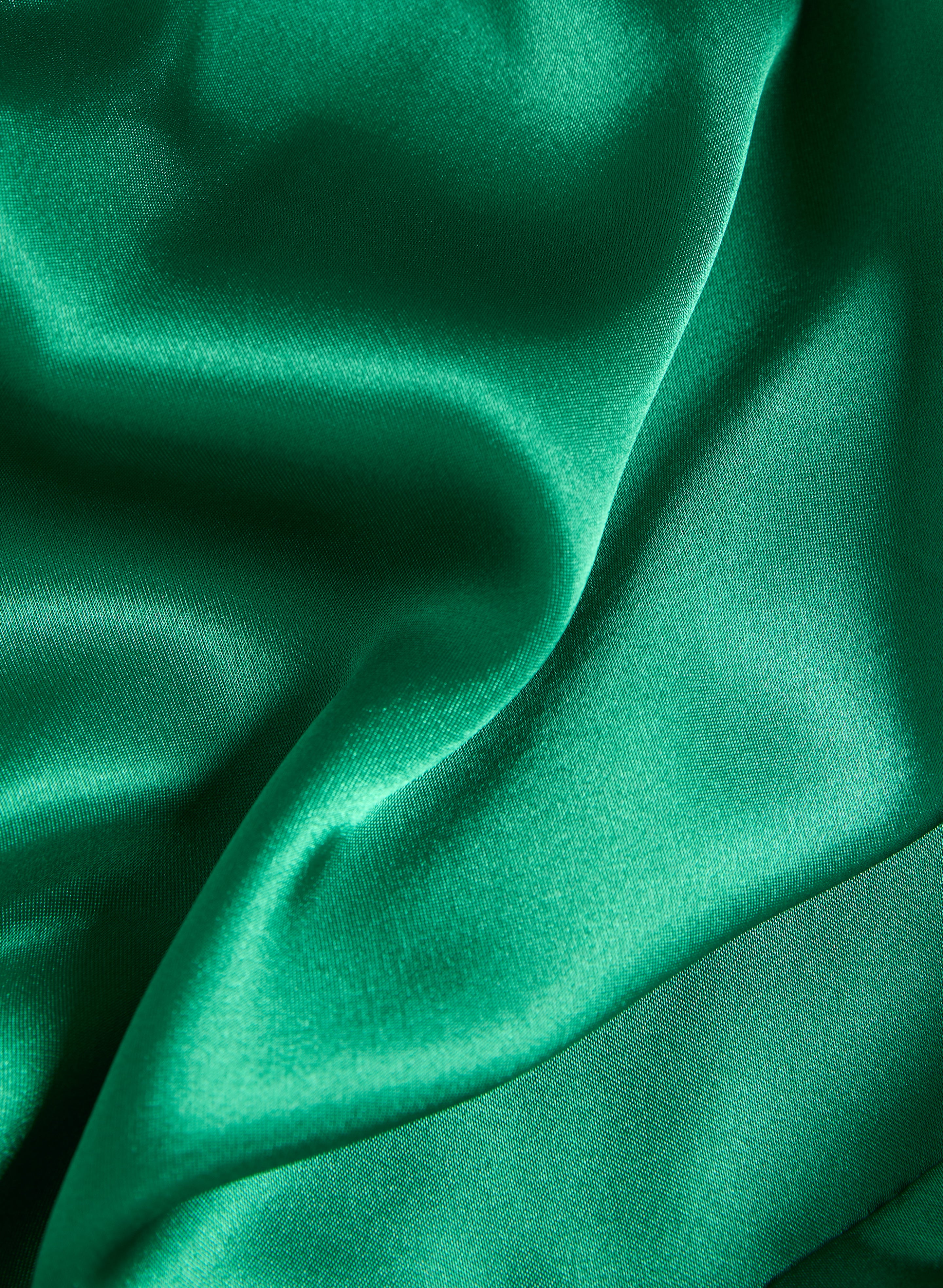 Elegant Cowl Back Satin Dress for Women - Formal Evening Gown & Party Wear - Perfect for Weddings, Prom, Cocktail Parties & Special Occasions