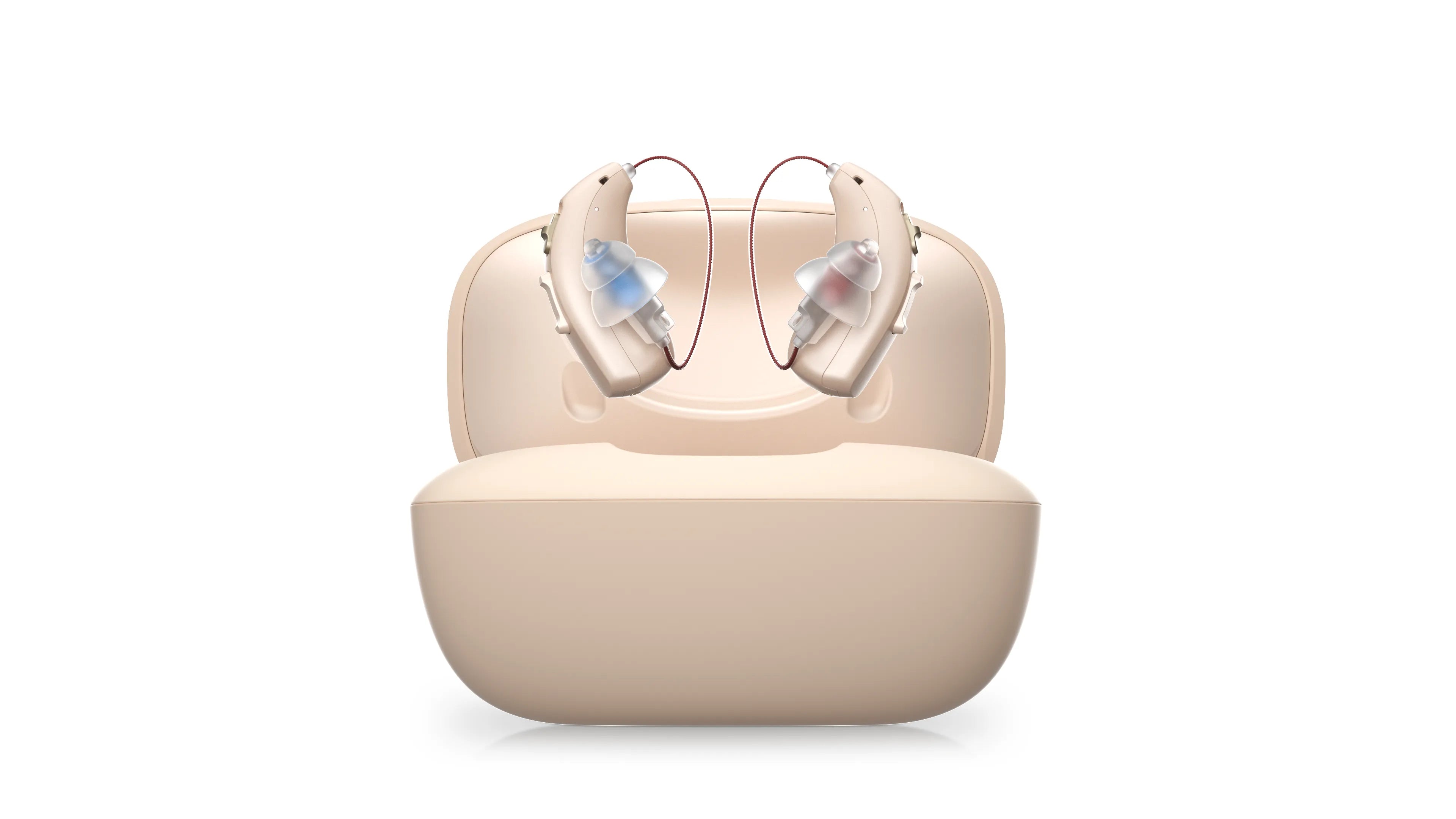 Linner Mercury Mini RIC OTC Hearing Aids for Seniors - Rechargeable Digital Sound Amplifier with Noise Reduction - Perfect for TV Watching, Conversations & Outdoor Activities