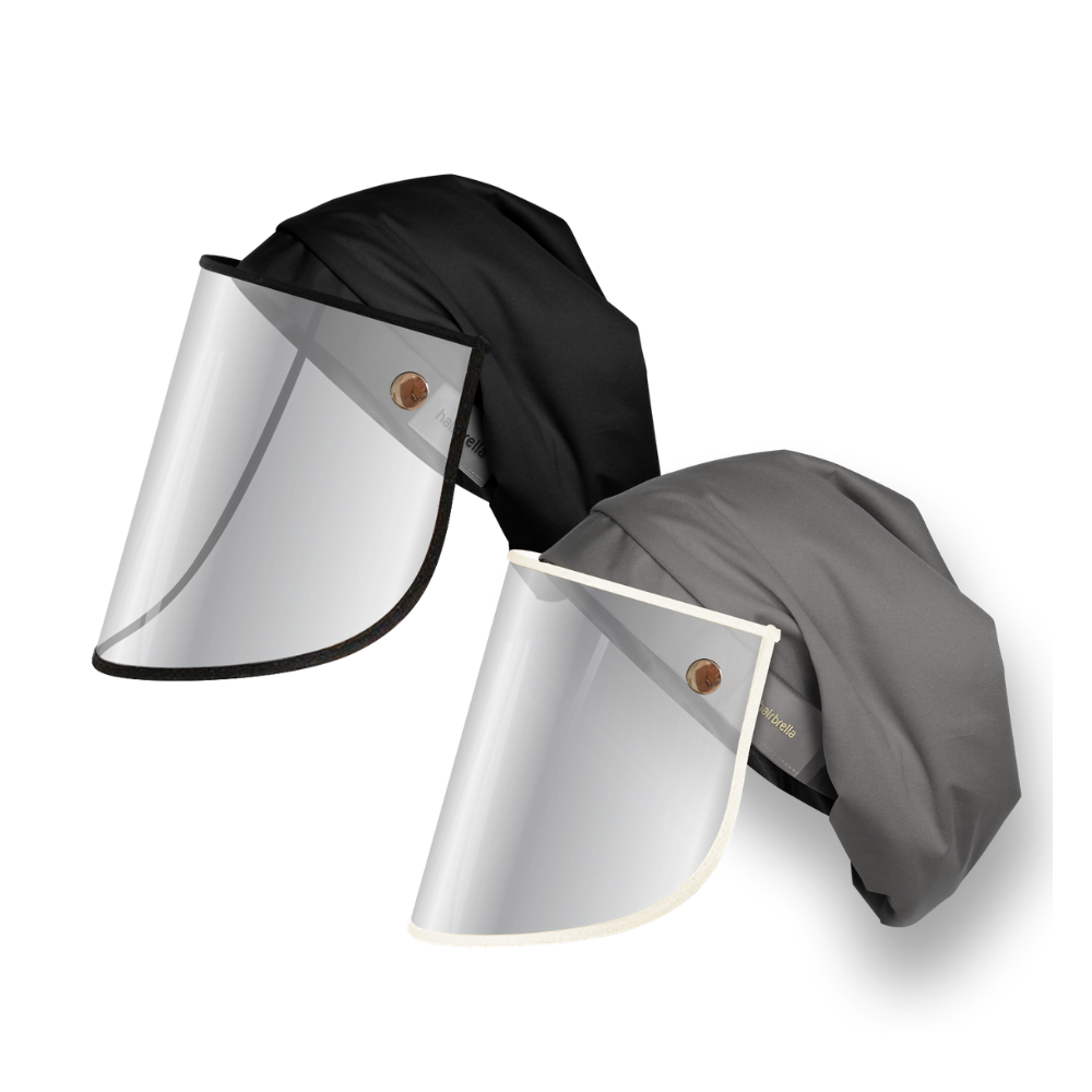 Hairbrella Pro Scrub Cap with Face Shield - 50% Off BOGO Deal | Waterproof & Breathable Surgical Cap for Nurses, Doctors & Healthcare Workers | Perfect for Hospitals, Clinics & Medical Procedures