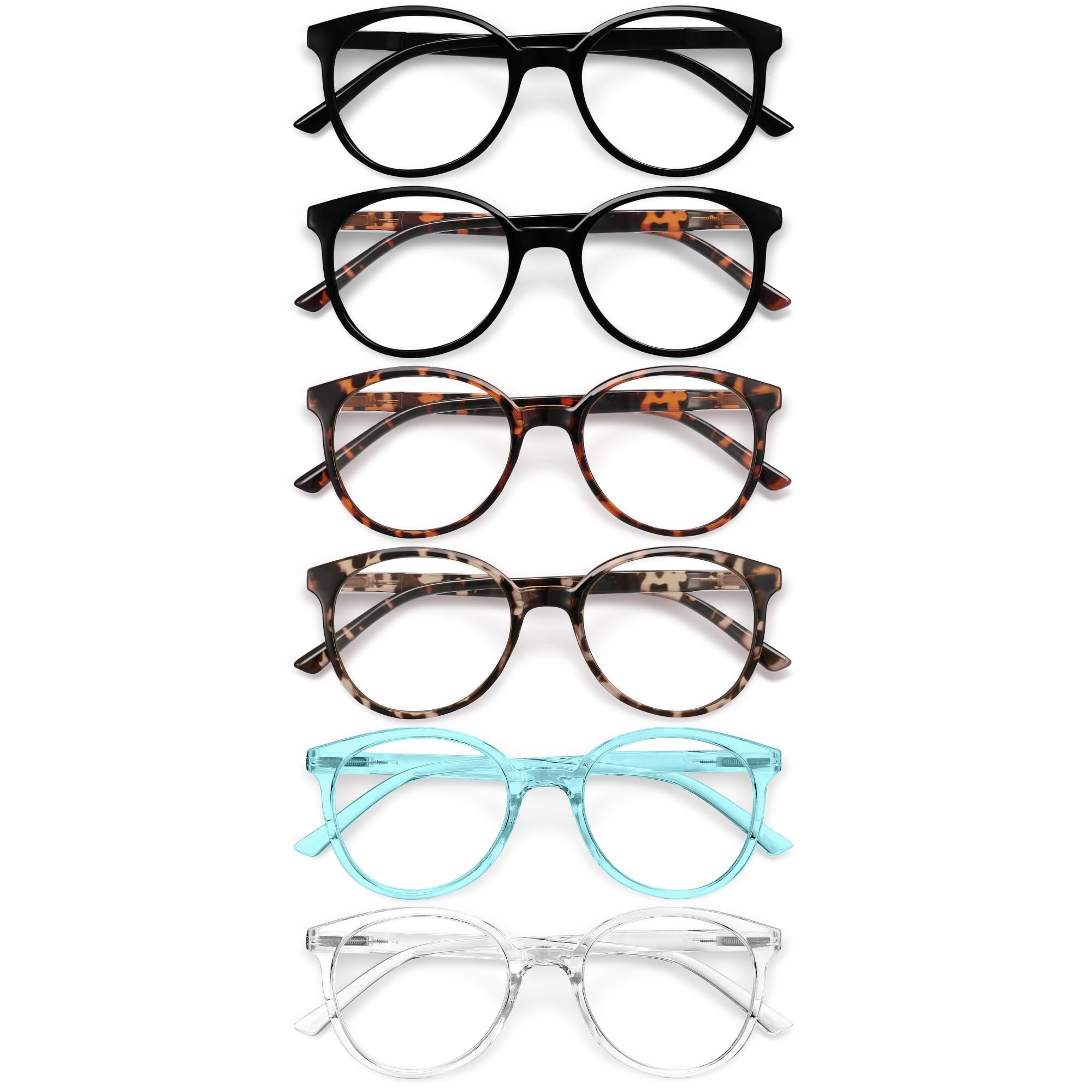 Blue Light Reading Glasses for Women & Men - Computer & Book Use