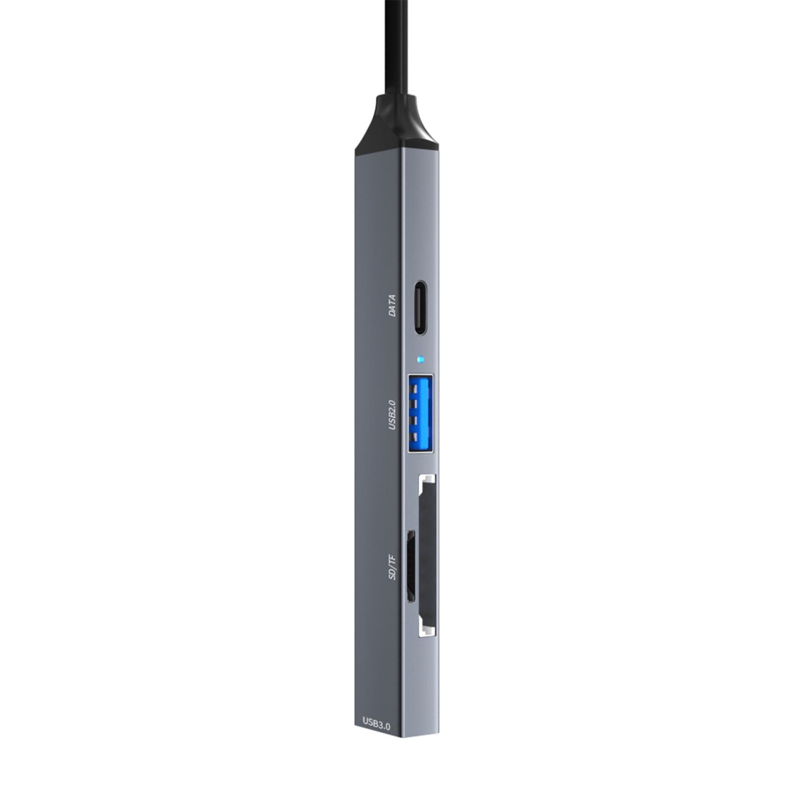 5-in-1 USB C Hub Adapter with USB 3.0/SD/TF for MacBook & Laptop