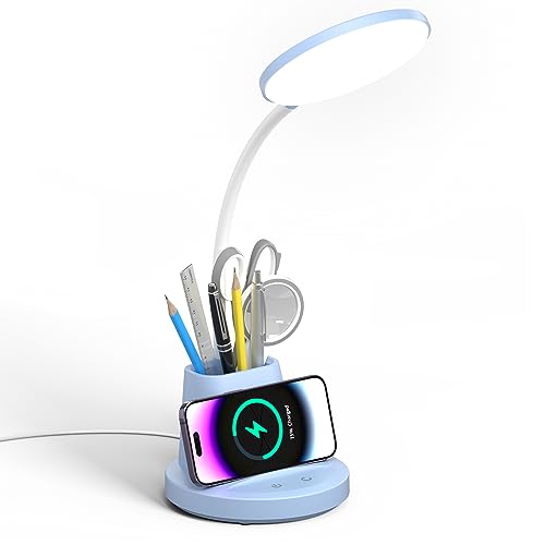 blue wireless charger