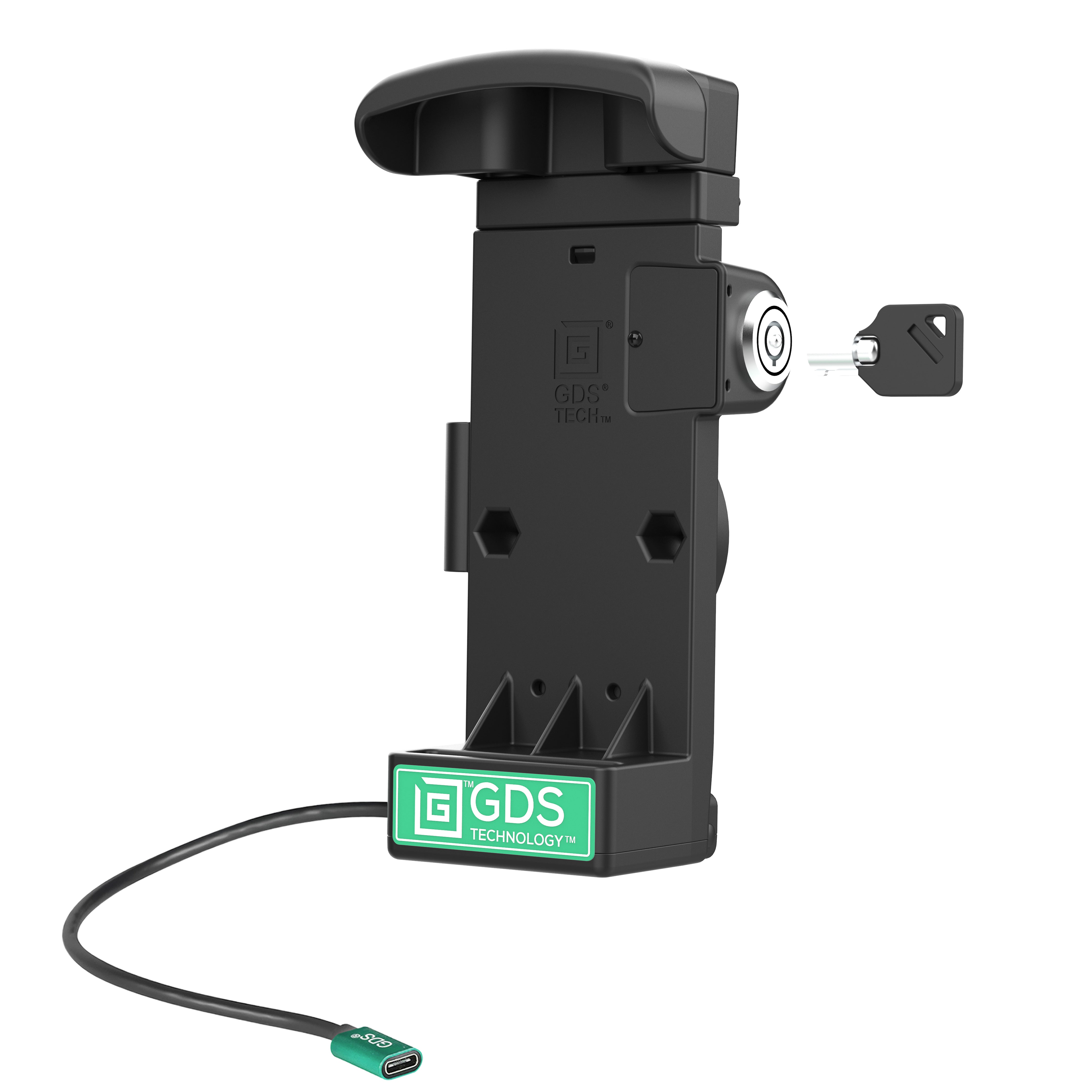 GDS® Locking Powered Dock for Zebra EC50/55 Mobile Computer - Secure Charging Station with RAM GDS DOCKL V12 ZE16CPU | Ideal for Retail, Warehouse & Logistics Use