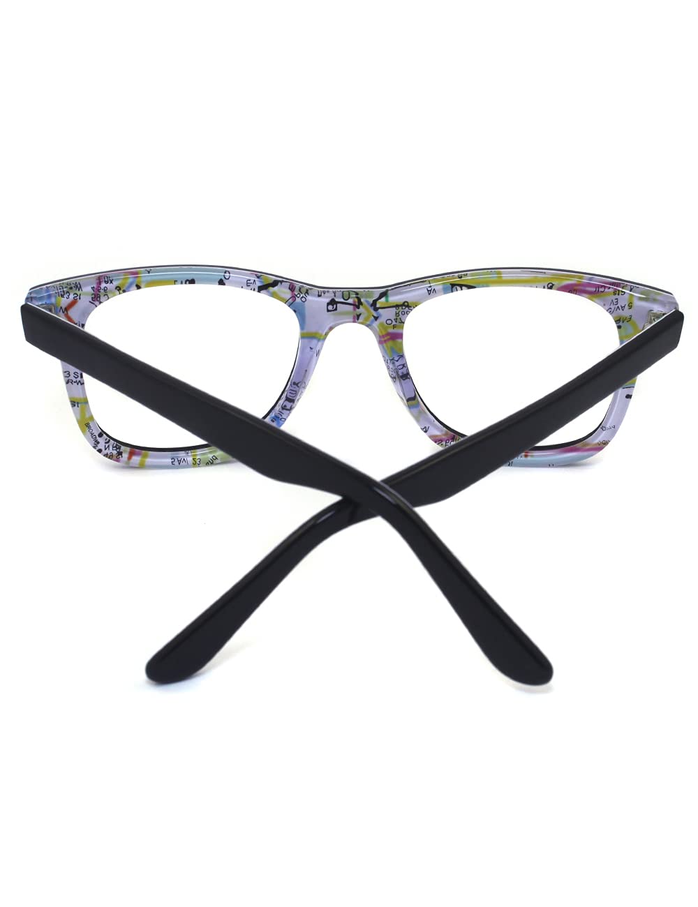 Fashionable Acetate Eyeglasses for Women & Men - Non-Prescription High Fashion Frames | Perfect for Daily Wear, Work & Style Enhancement