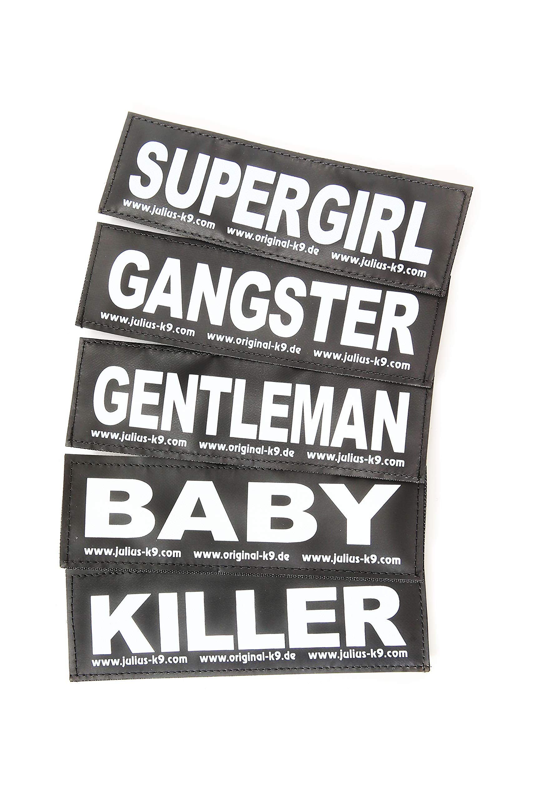 Custom Interchangeable Patches - 1 Pair Large Black 'Do Not Pet' Embroidered Iron-On Badges for Jackets, Backpacks & DIY Crafts