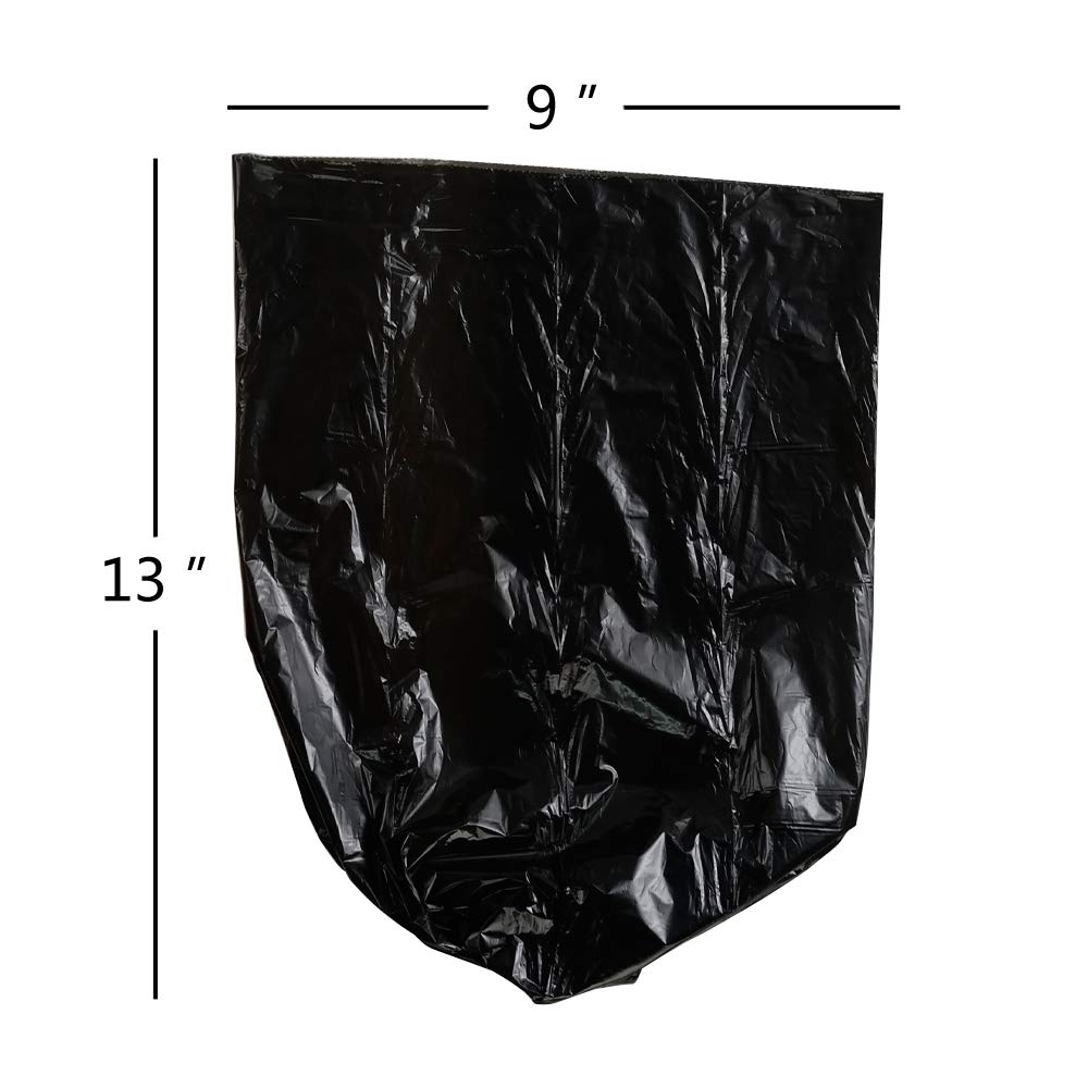 Ramddy 1400 Counts Dog Waste Bags With Dispenser - 40 Rolls of Extra Thick Leak-Proof Poop Bags for Dogs, Black | Perfect for Park Walks, Backyard Cleanup & Travel Use