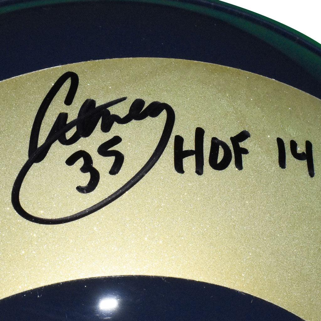 Aeneas Williams Autographed St. Louis Rams NFL Football Helmet - HOF 2000 Throwback Full Size Replica with JSA COA - Perfect for Sports Memorabilia Collectors and Rams Fans Display